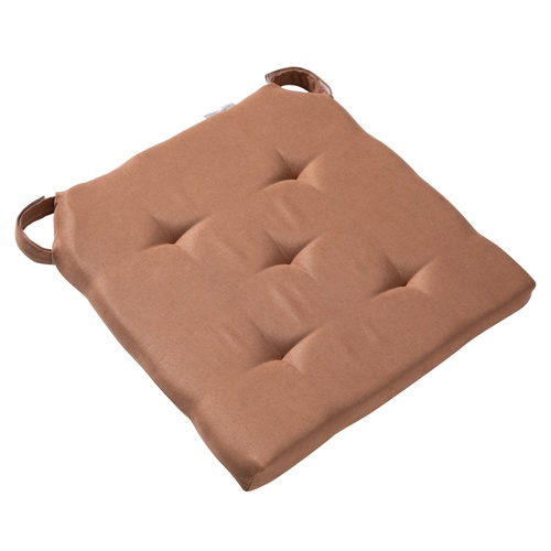  LEA SANDALYE MİNDERİ KAHVE 40X40X4