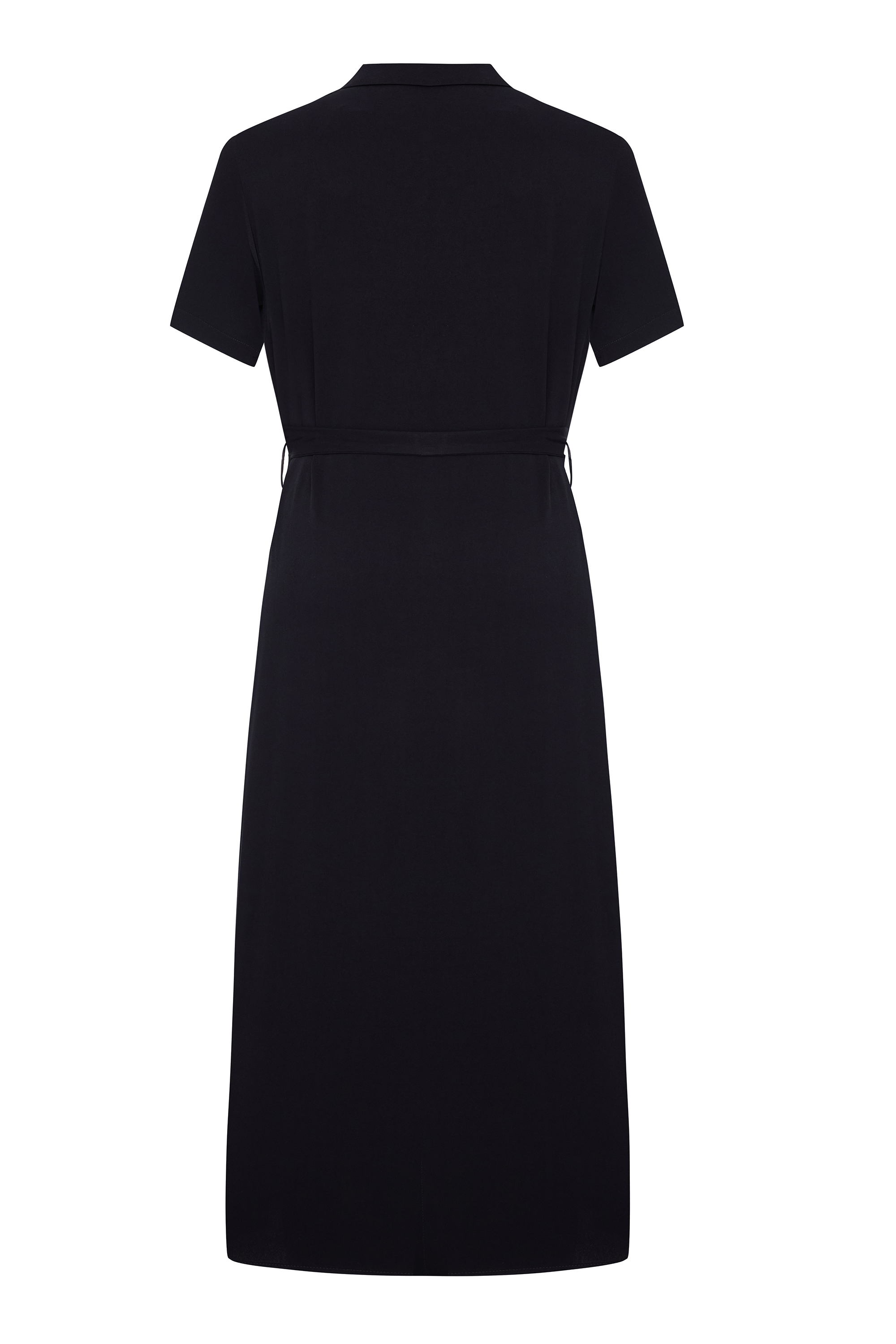 UZUN GÖMLEK YAKA KLOŞ ELBİSE