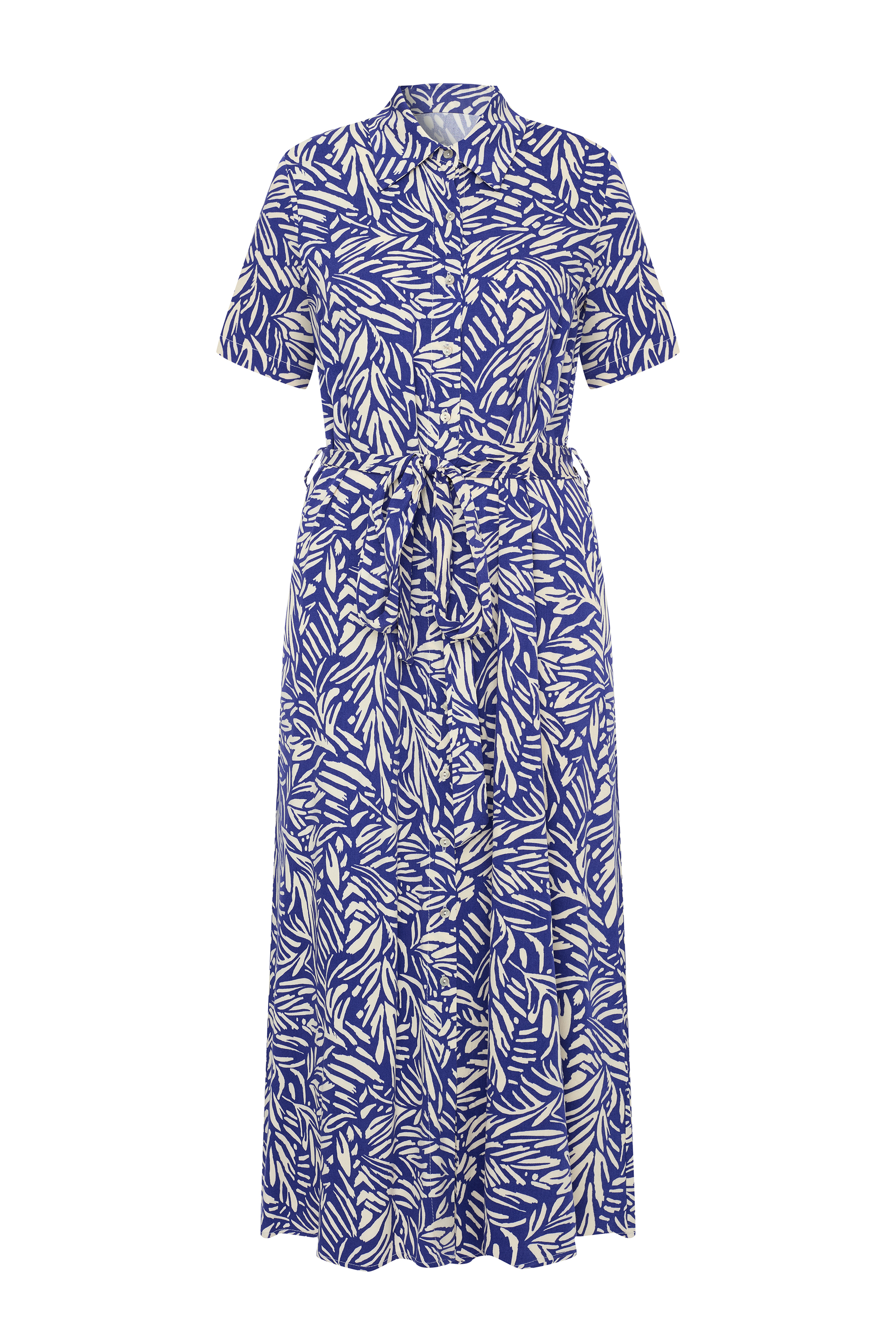 UZUN GÖMLEK YAKA KLOŞ ELBİSE