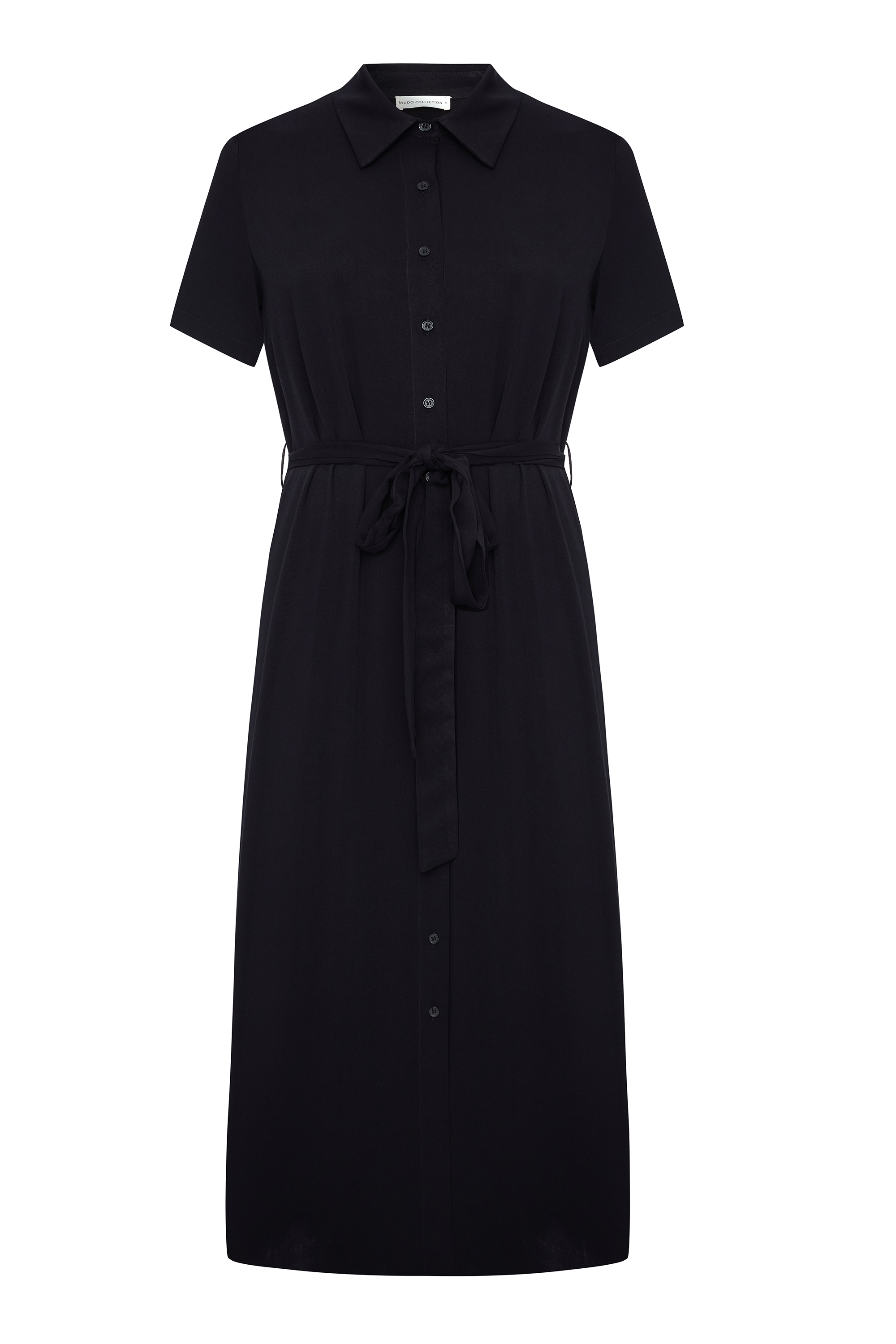 UZUN GÖMLEK YAKA KLOŞ ELBİSE