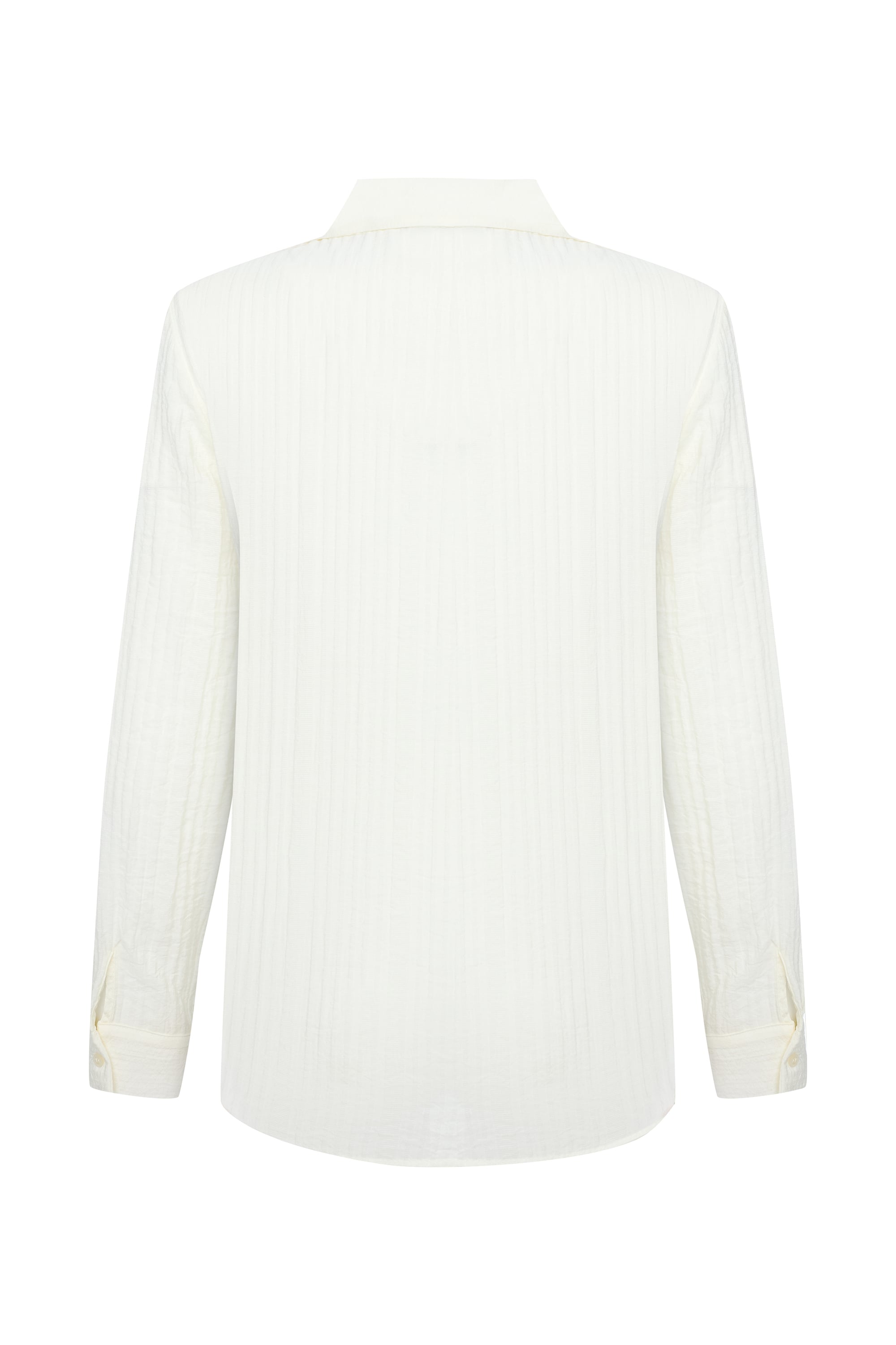 REGULAR FIT PİLİLİ GÖMLEK