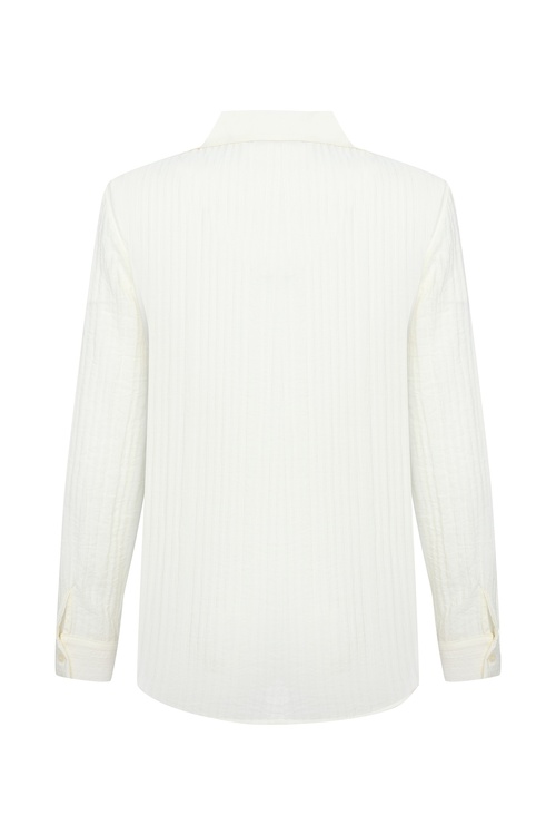  REGULAR FIT PİLİLİ GÖMLEK