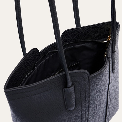  DİKİŞ DETAYLI DERİ GÖRÜNÜMLÜ EL ÇANTASI