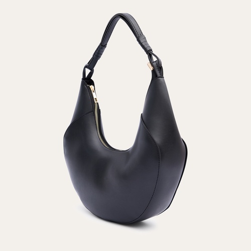  DERİ GÖRÜNÜMLÜ YARIM AY OMUZ ÇANTASI