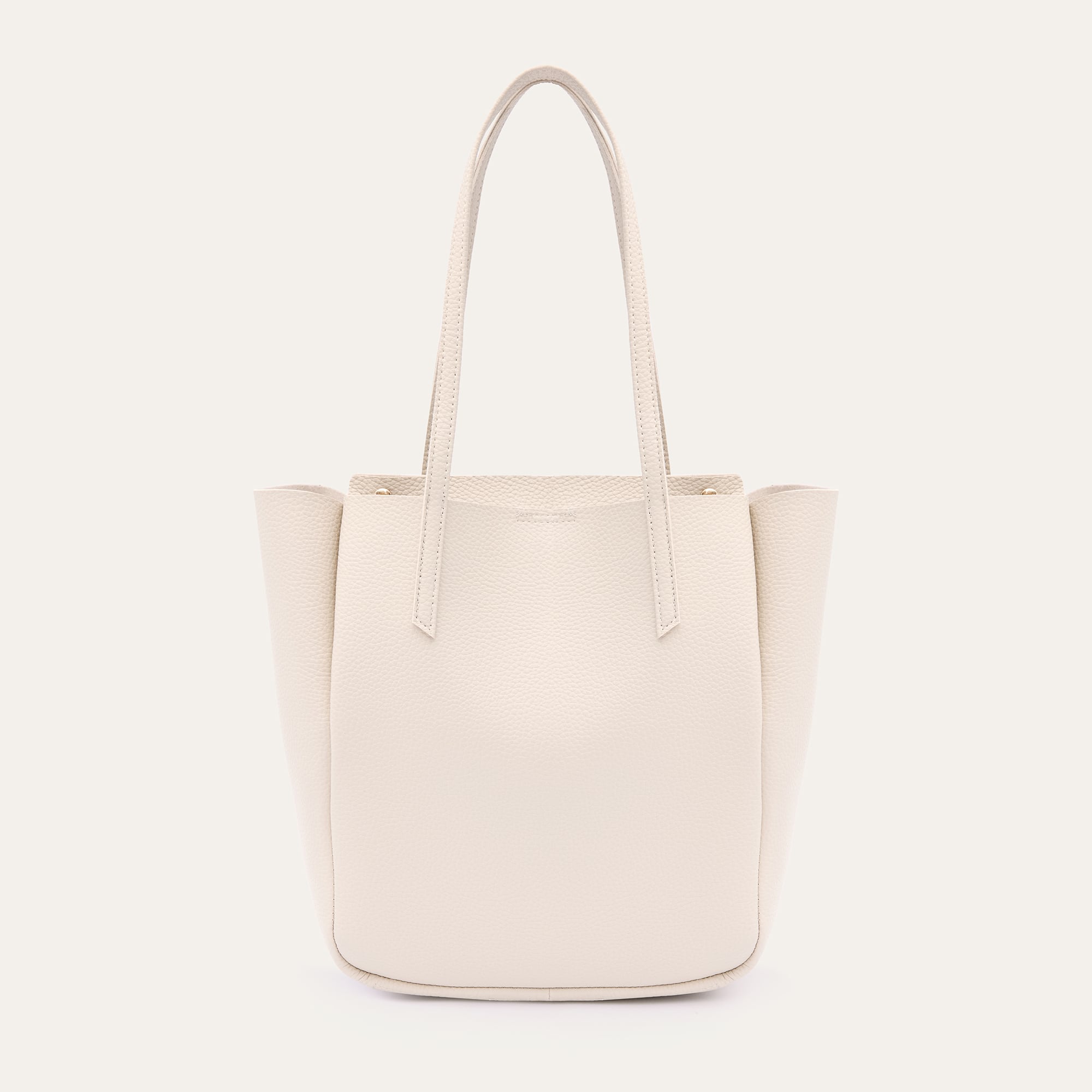 DERİ GÖRÜNÜMLÜ SHOPPER EL ÇANTASI