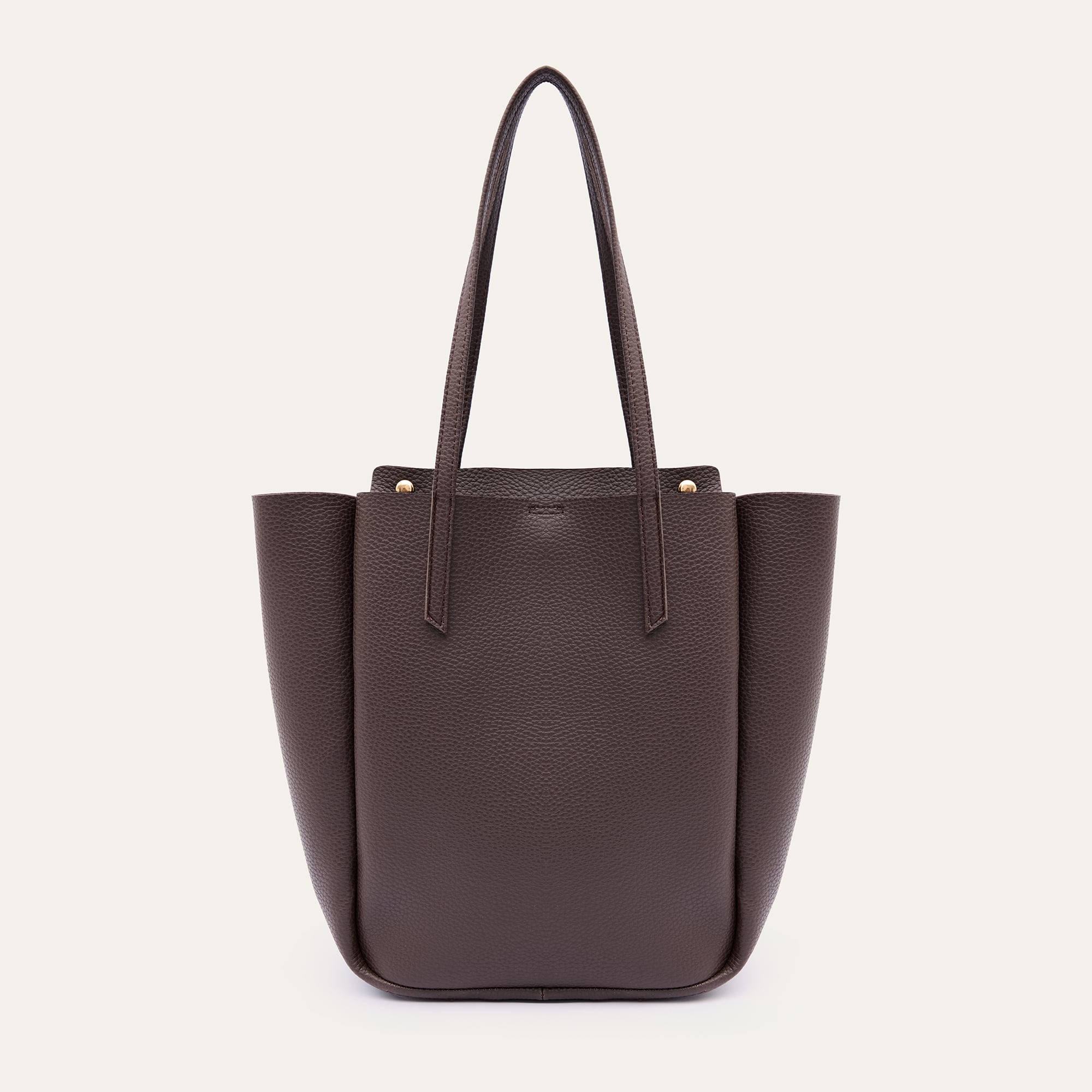 DERİ GÖRÜNÜMLÜ SHOPPER EL ÇANTASI