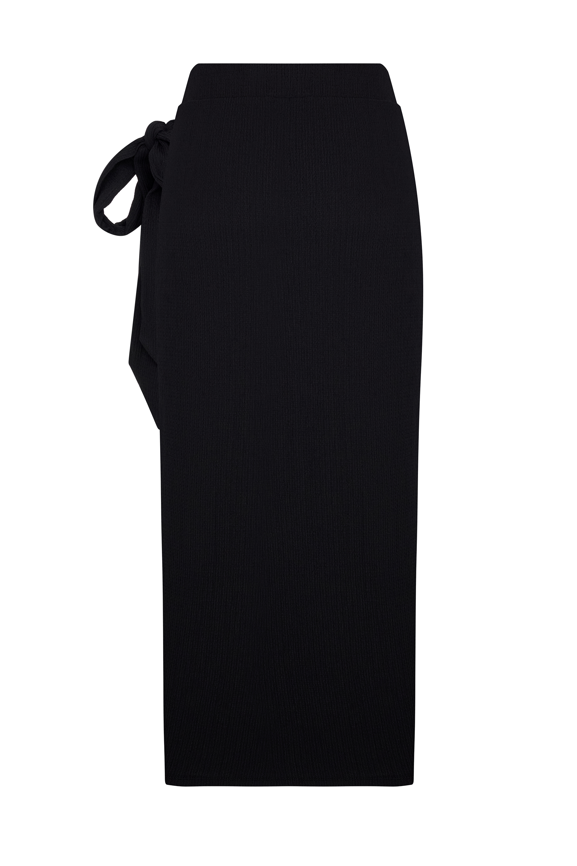 KRUVAZE BAĞLAMALI FİTİLLİ MİDİ ETEK