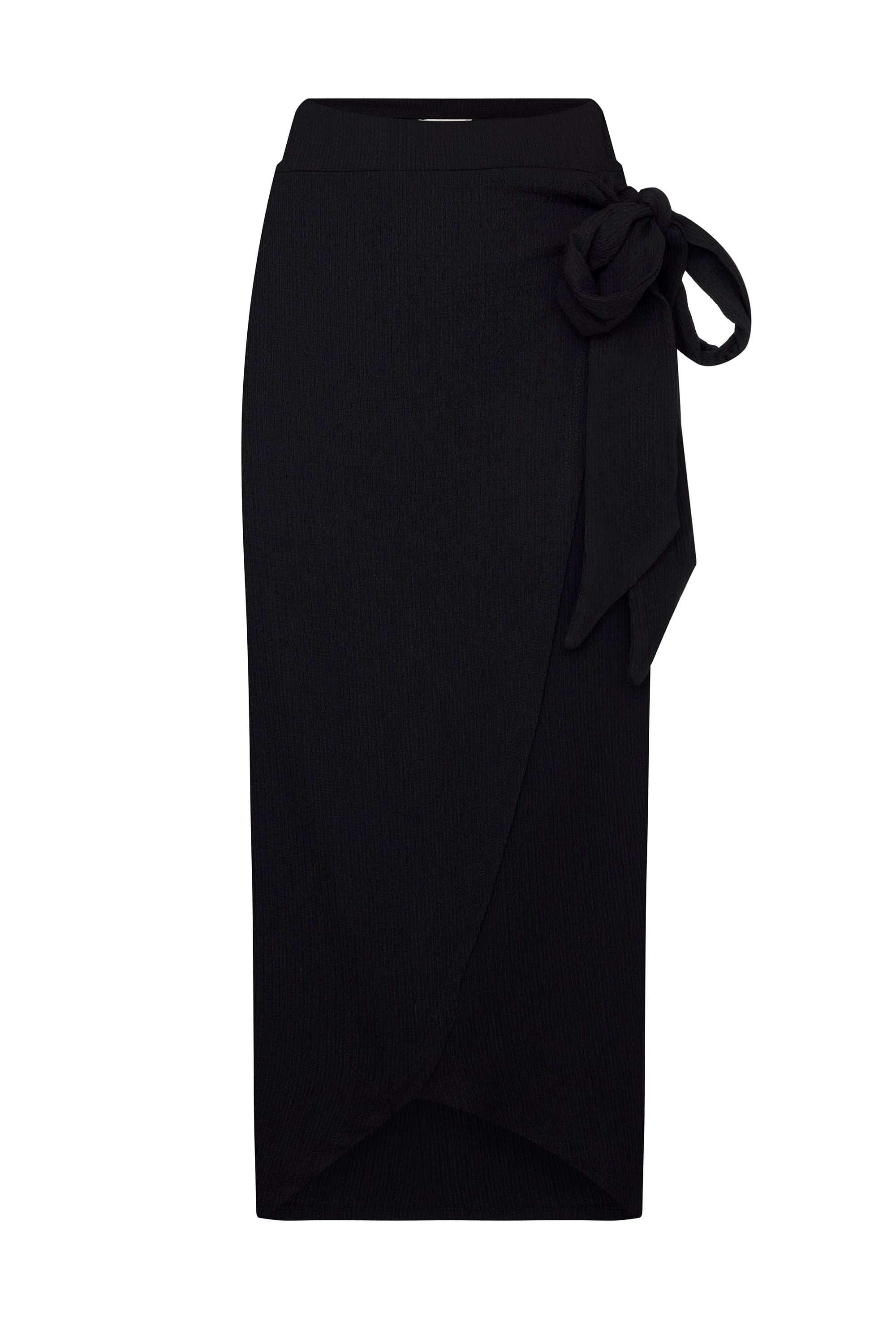 KRUVAZE BAĞLAMALI FİTİLLİ MİDİ ETEK