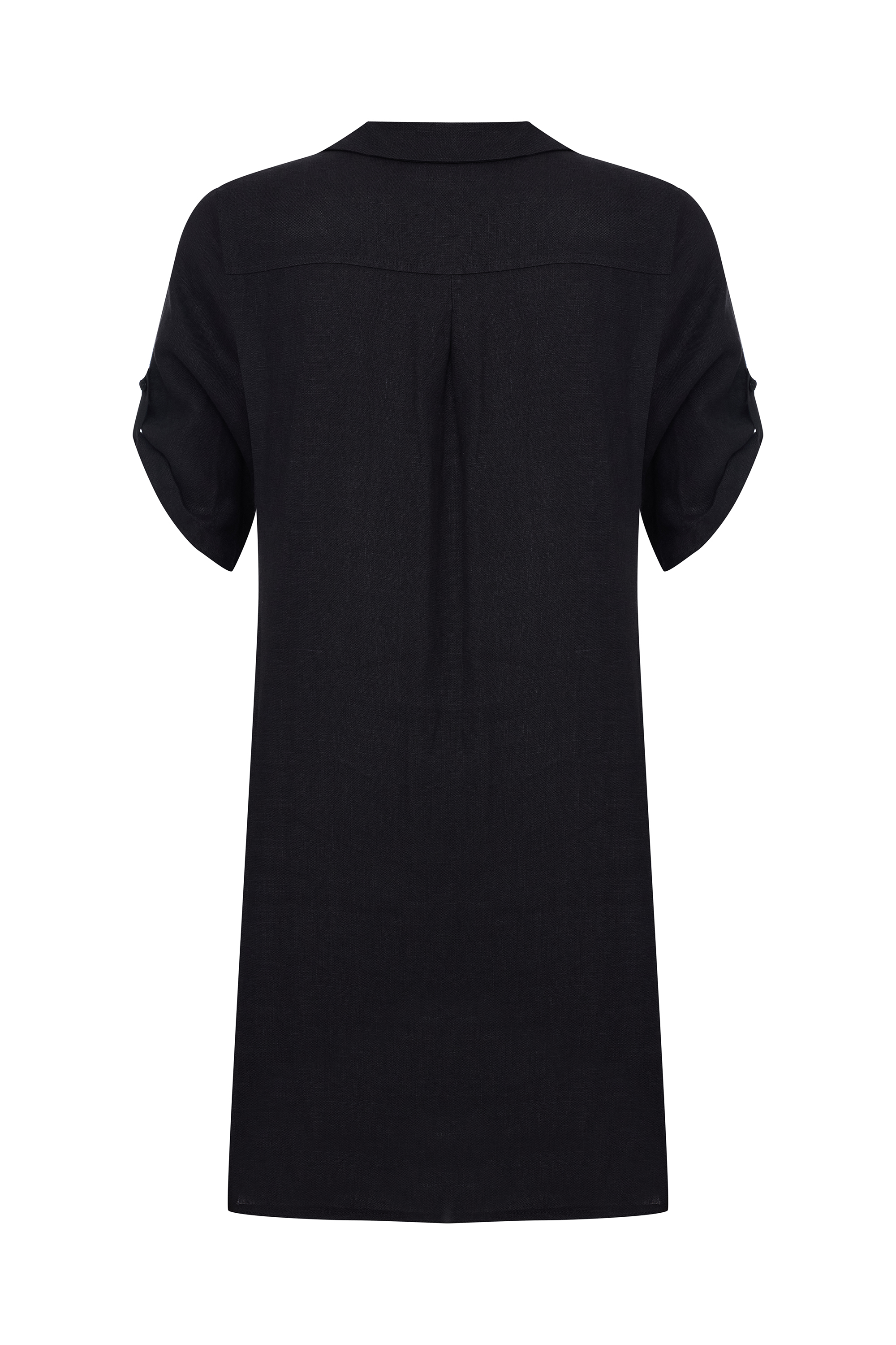 A FORM GÖMLEK YAKA MİNİ ELBİSE