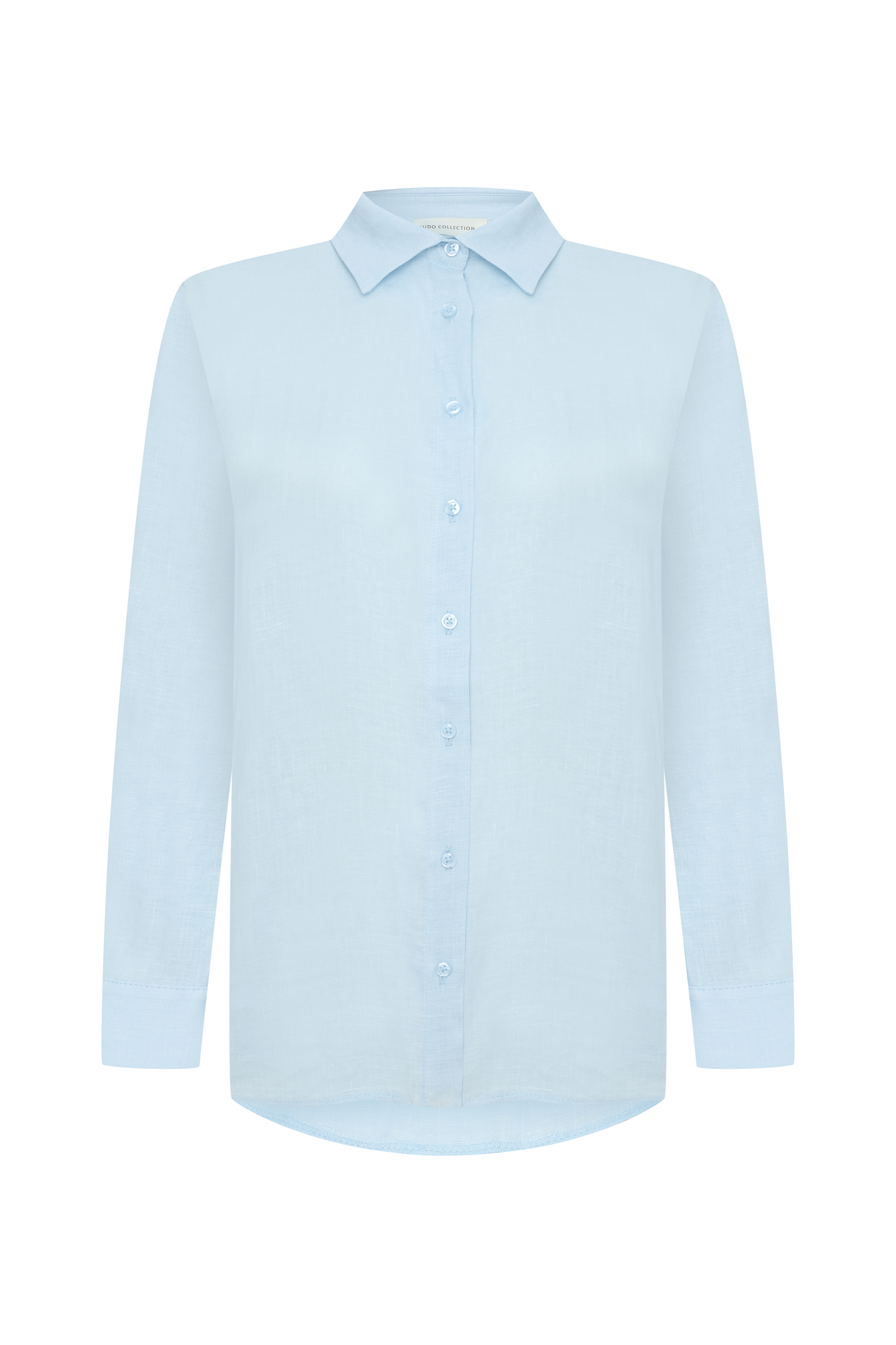 REGULAR FIT UZUN KOLLU KETEN GÖMLEK