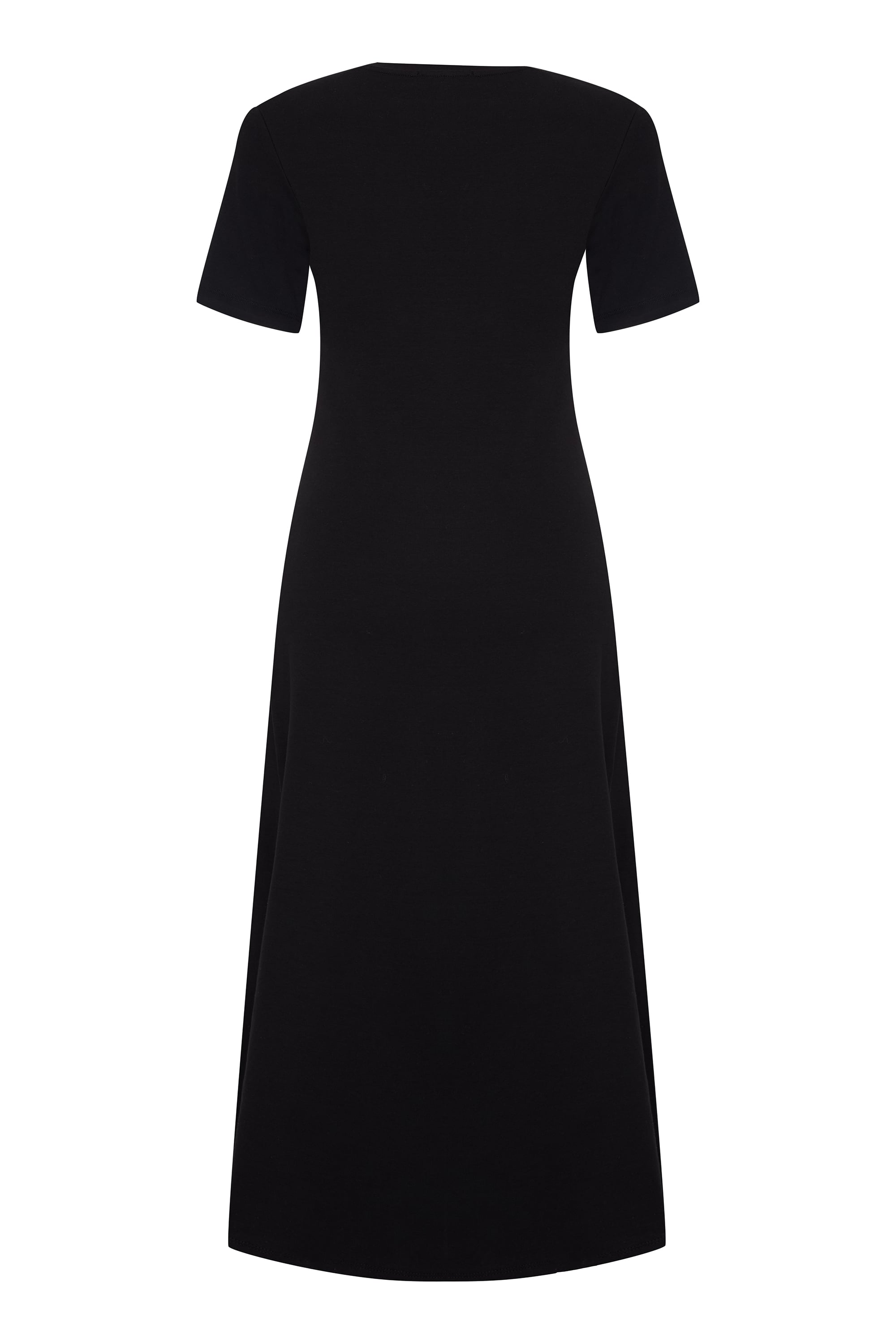 BÜZGÜLÜ YIRTMAÇLI UZUN ELBİSE