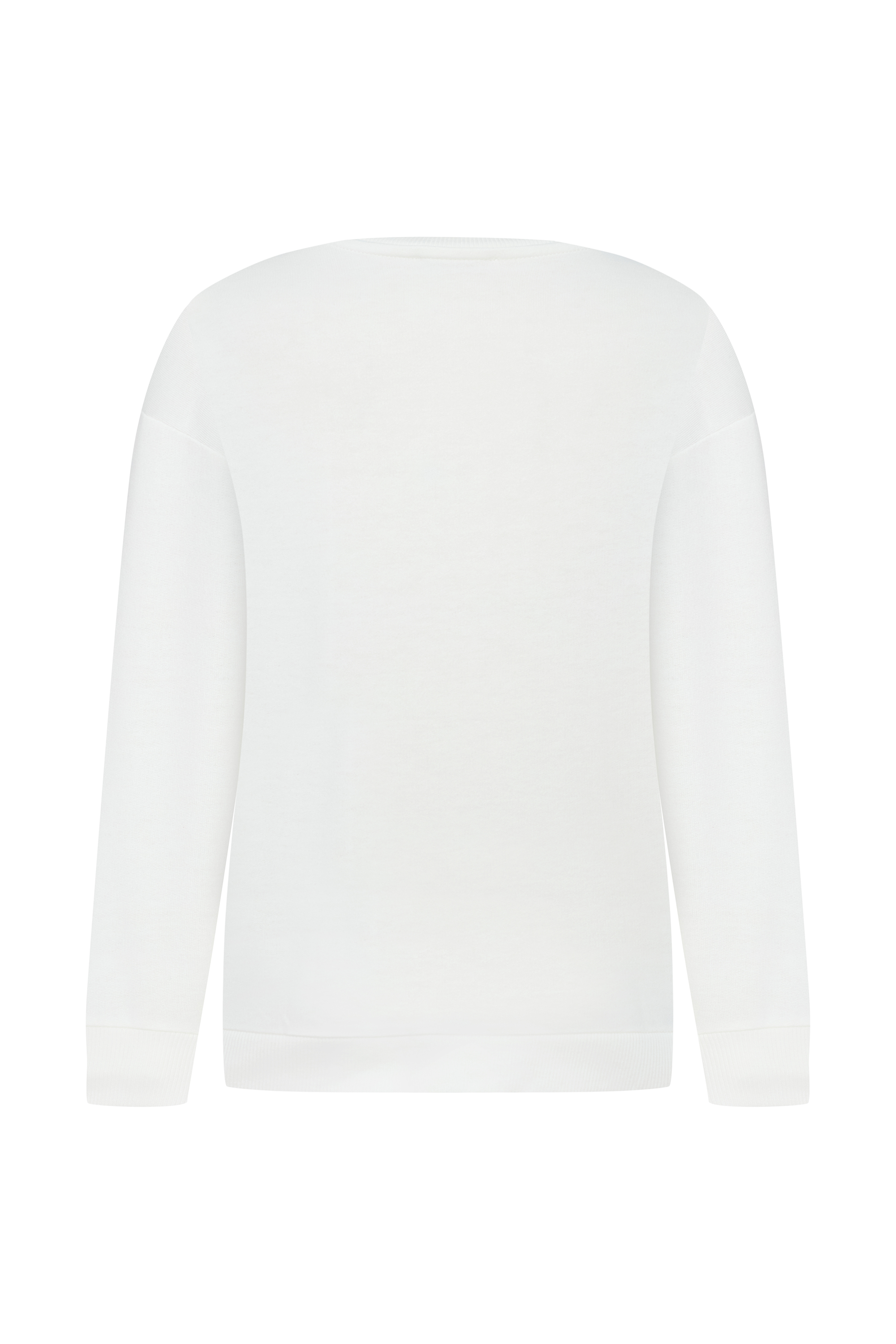 BASKILI BİSİKLET YAKA SWEATSHIRT