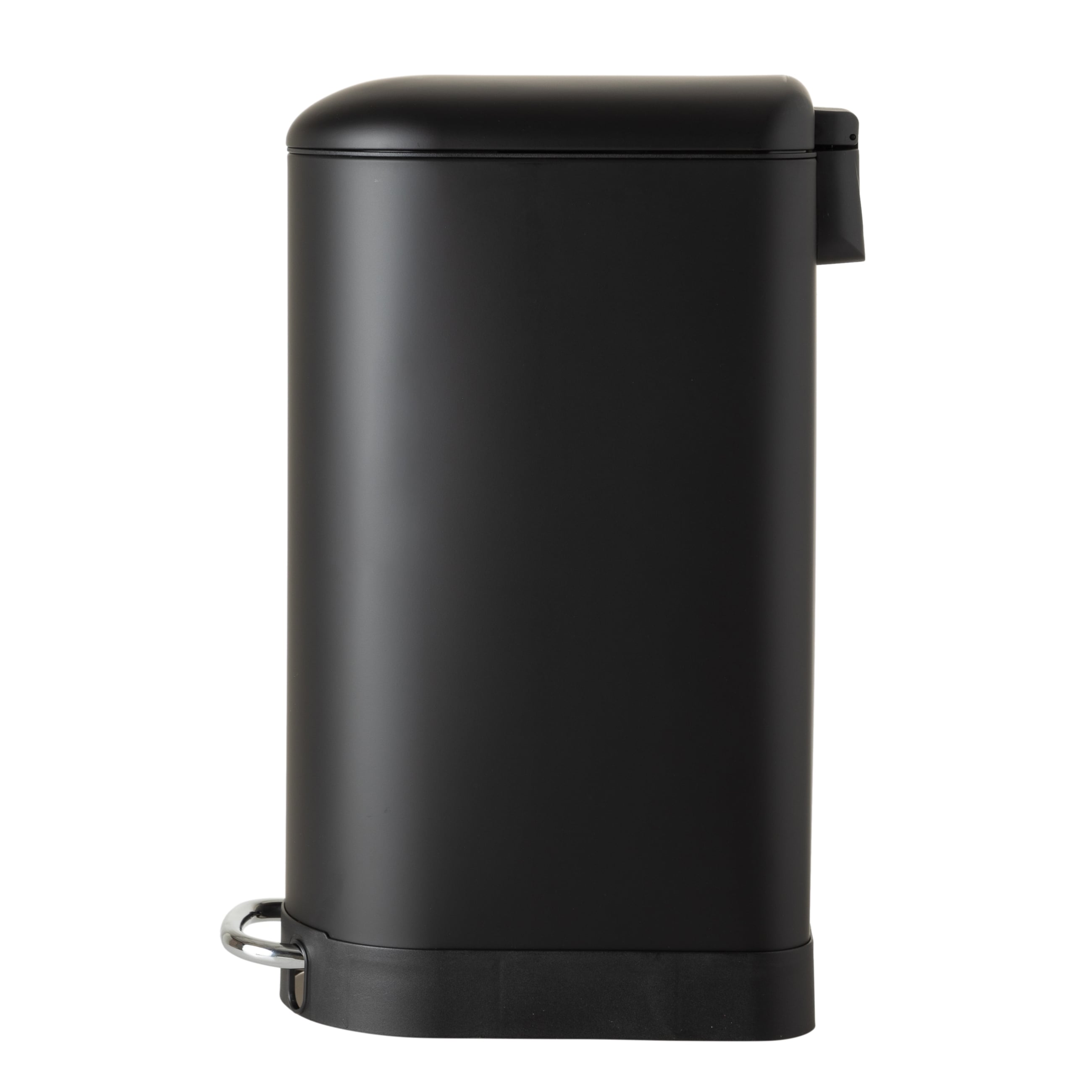 5FIVE BOHO İNCE PEDALLI ÇÖP KOVASI SİYAH 30 LT