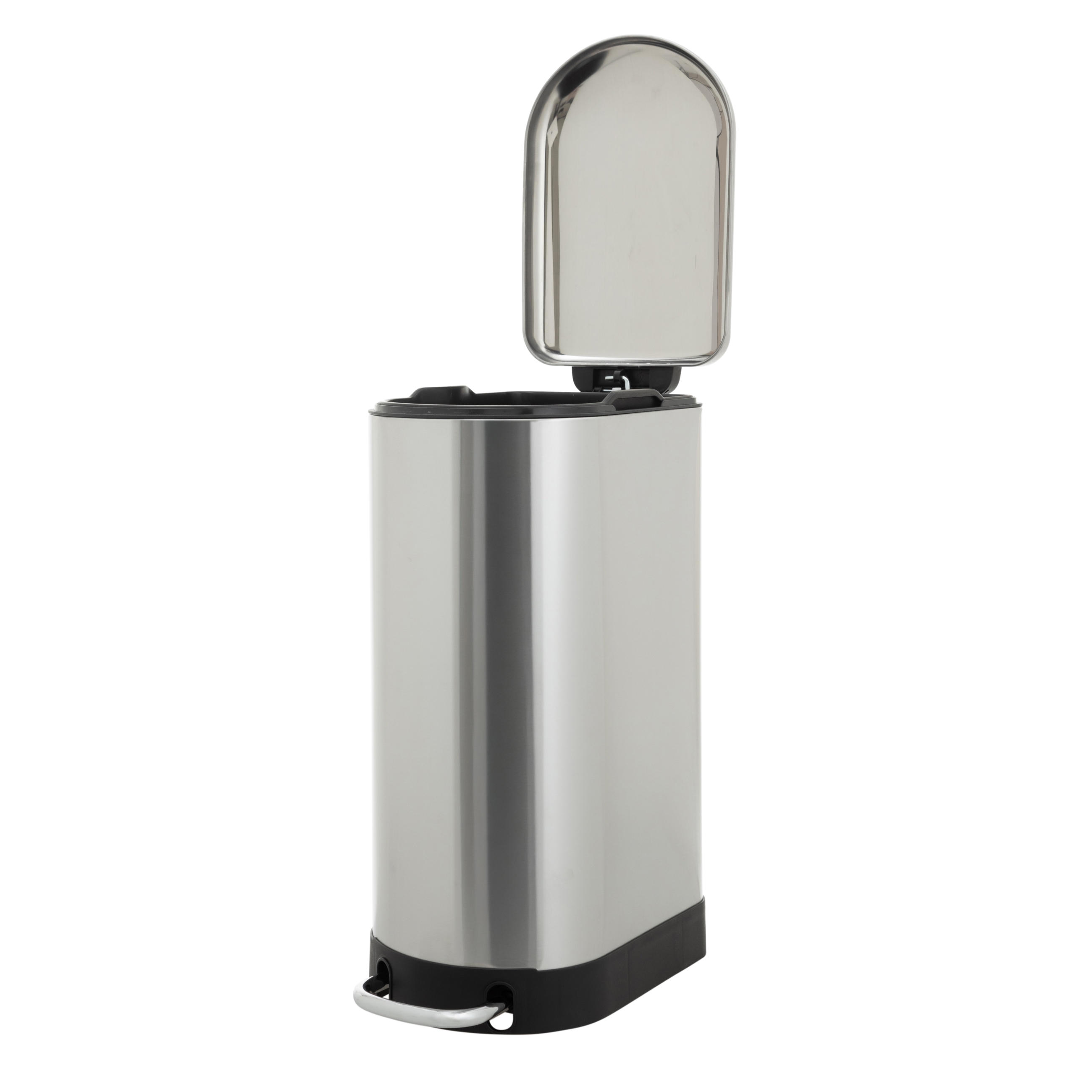 5FIVE BOHO İNCE PEDALLI ÇÖP KOVASI INOX 30 LT