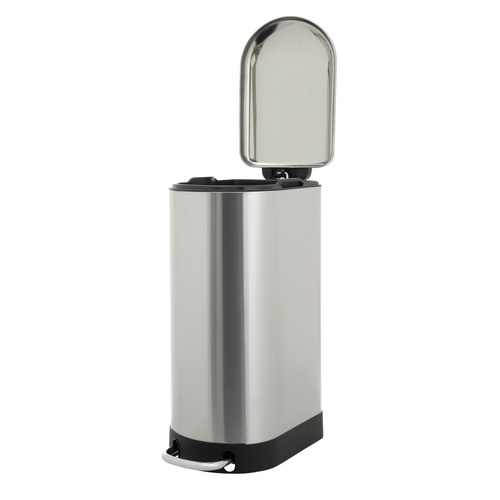  5FIVE BOHO İNCE PEDALLI ÇÖP KOVASI INOX 30 LT