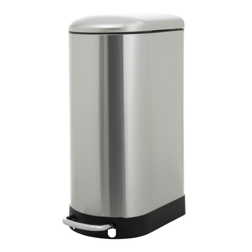  5FIVE BOHO İNCE PEDALLI ÇÖP KOVASI INOX 30 LT