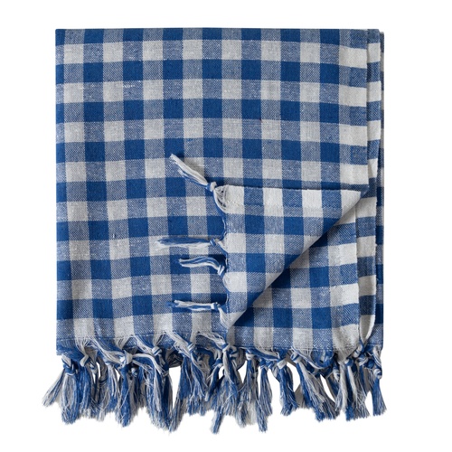  EDGAR MAVİ ÇOK AMAÇLI ÖRTÜ 140X140 CM