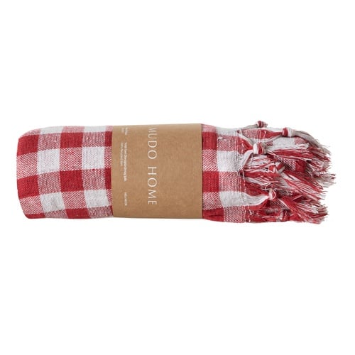  EDGAR KIRMIZI ÇOK AMAÇLI ÖRTÜ 140X140 CM