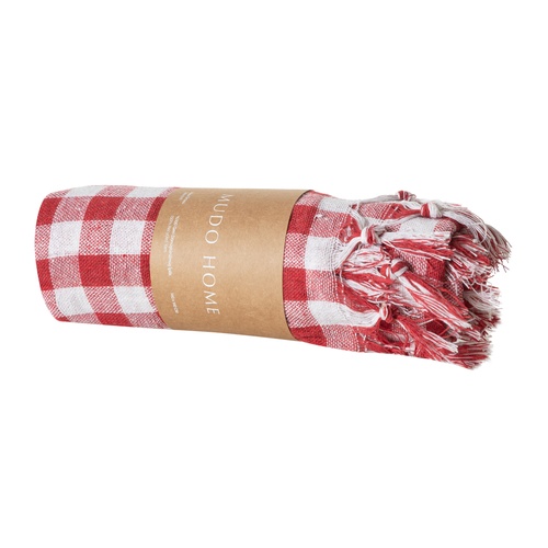  EDGAR KIRMIZI ÇOK AMAÇLI ÖRTÜ 140X140 CM