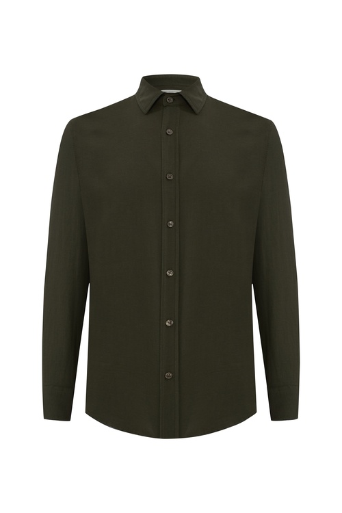  PAMUKLU REGULAR FIT UZUN KOLLU GÖMLEK