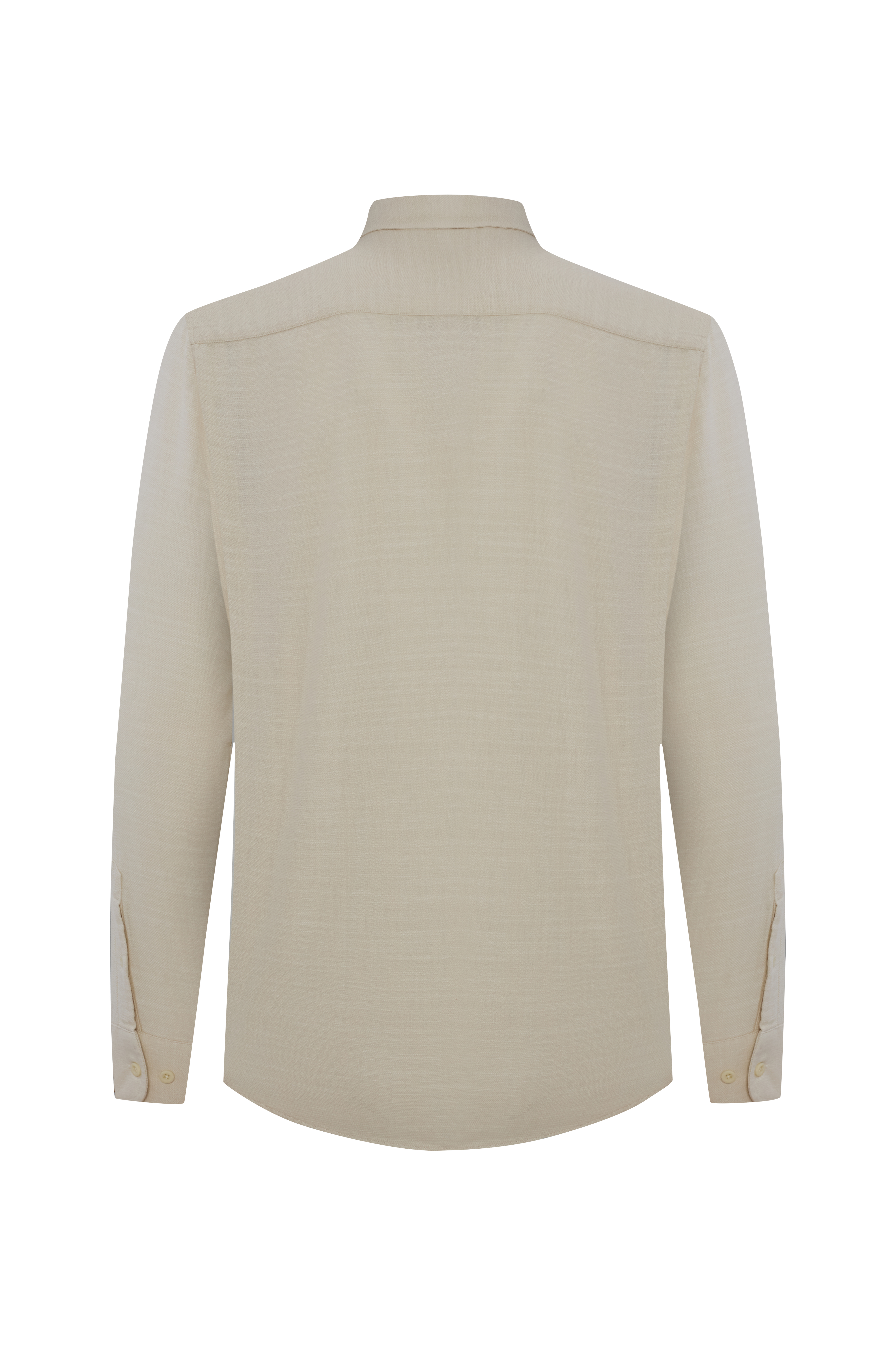 REGULAR FIT DÜĞMELİ YAKA UZUN KOLLU GÖMLEK