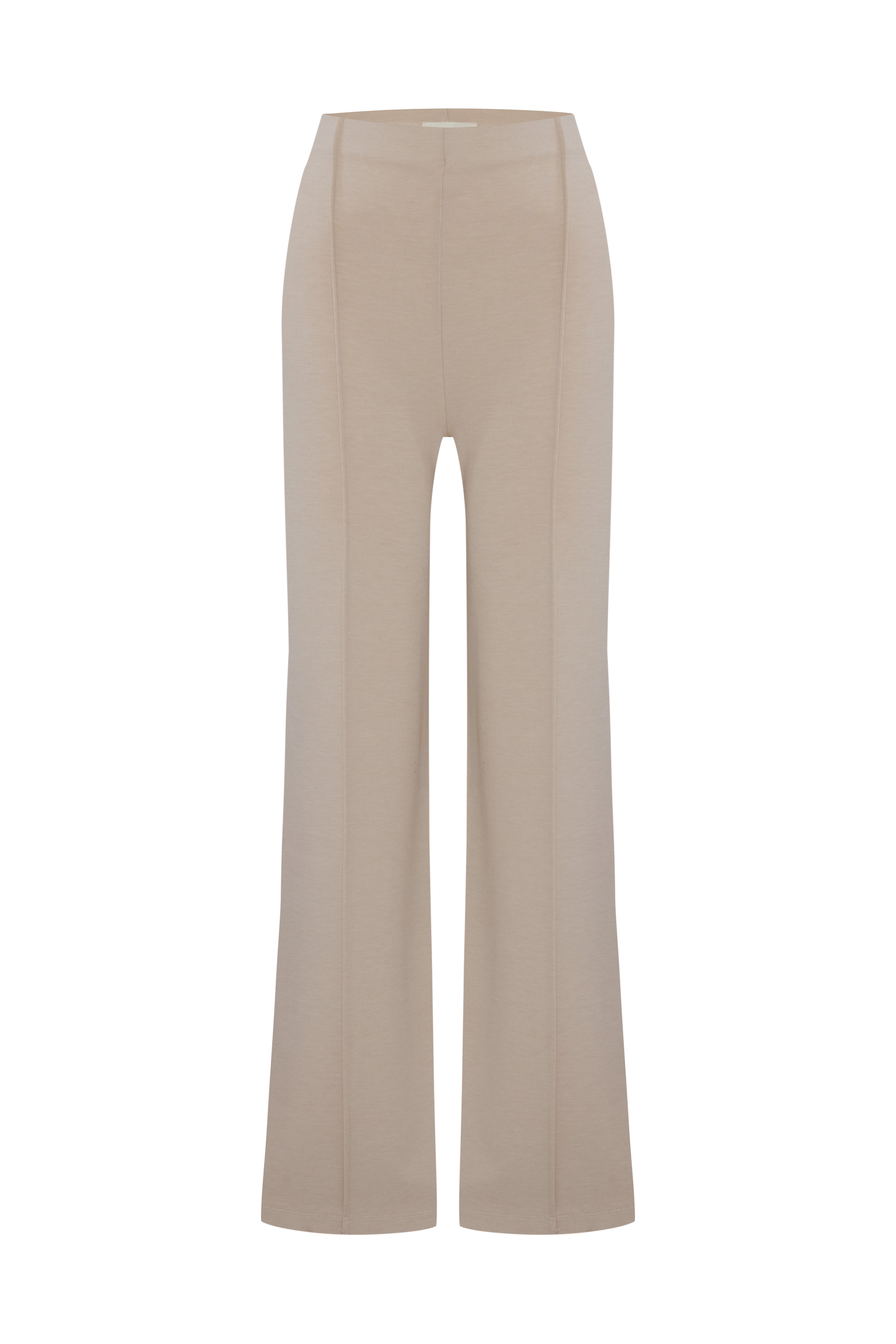 NERVÜR DİKİŞLİ WIDE LEG ÖRME PANTOLON