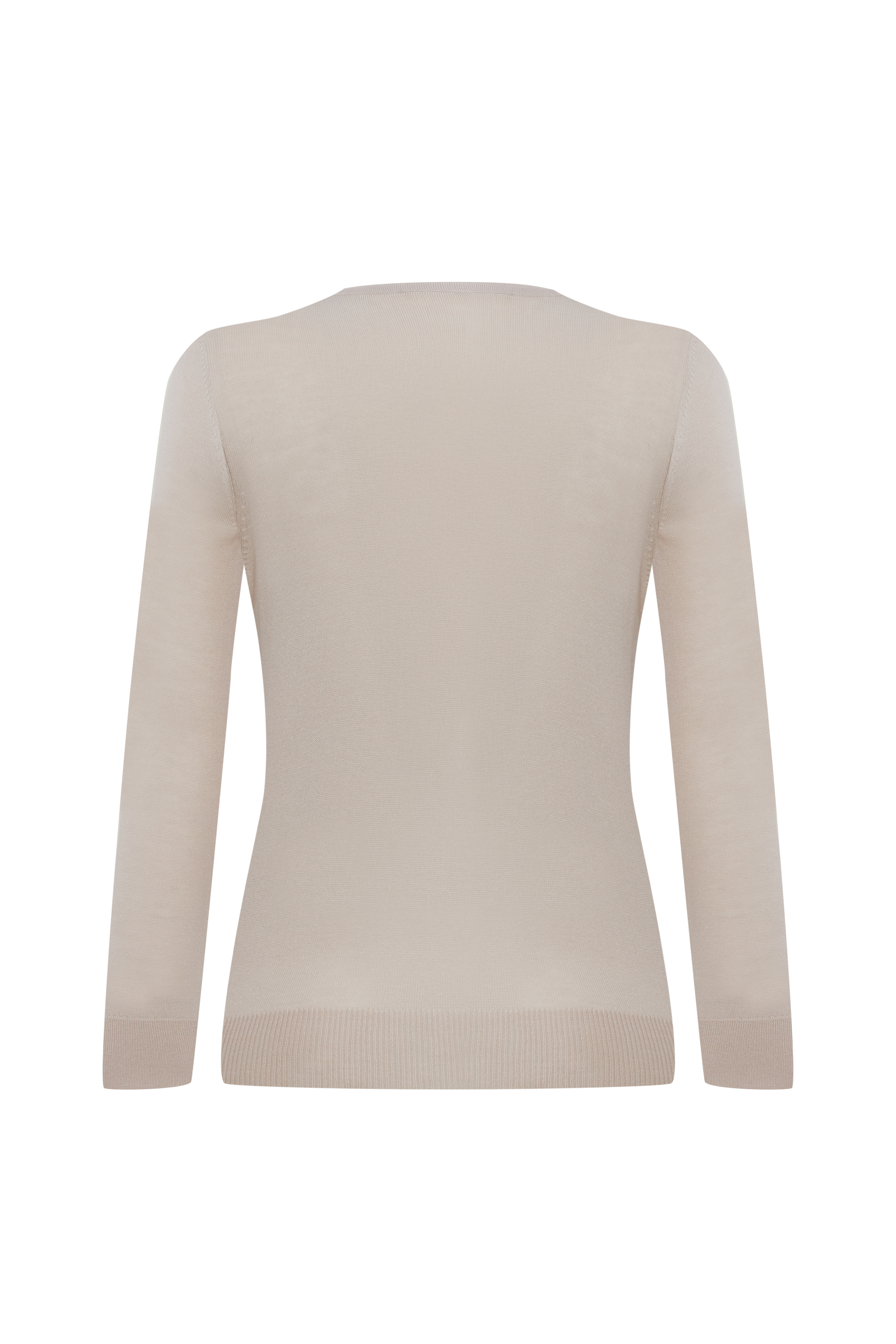 BİSİKLET YAKA TRİKO KAZAK