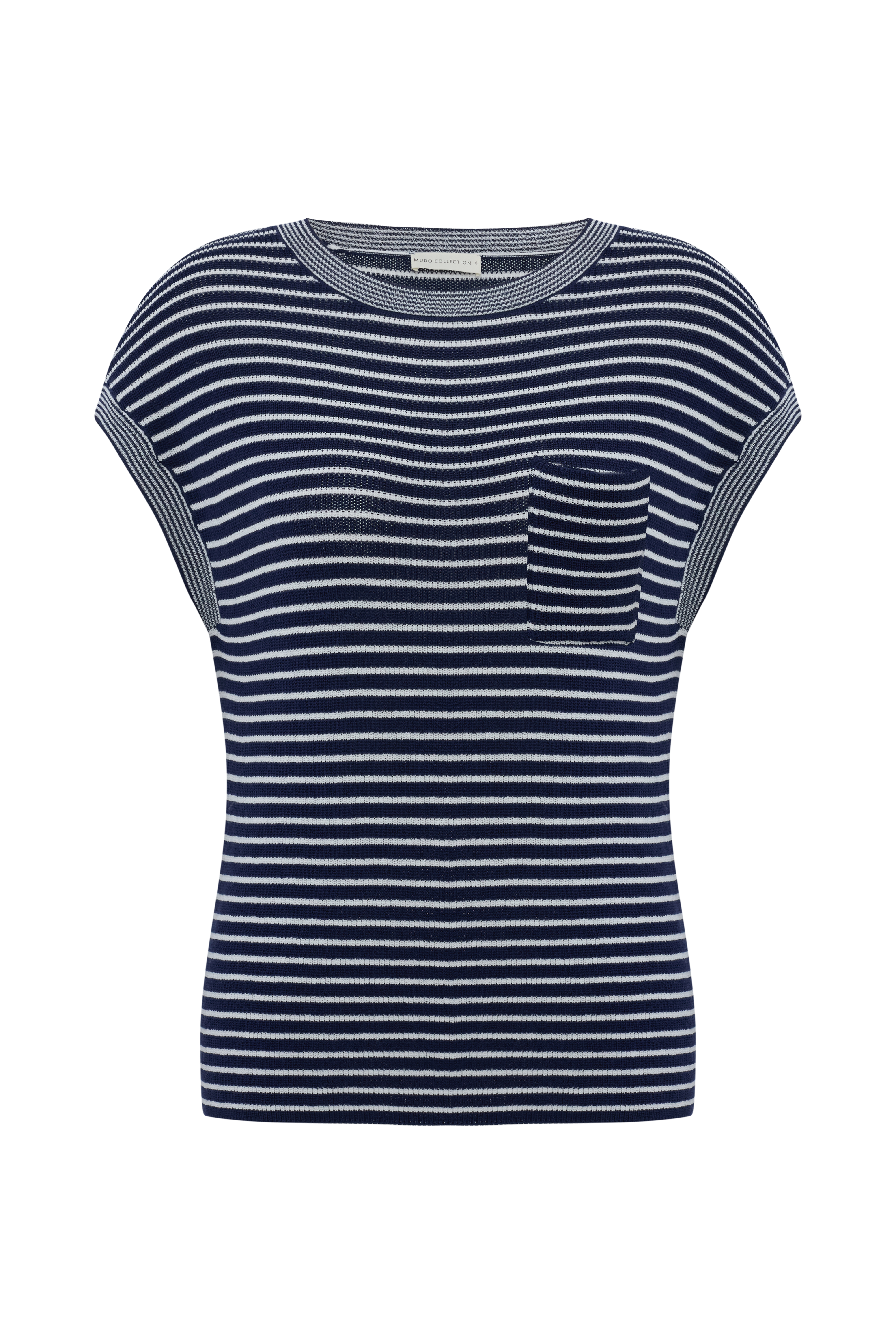 ÇİZGİLİ LOOSE FIT KISA KOLLU TRİKO KAZAK