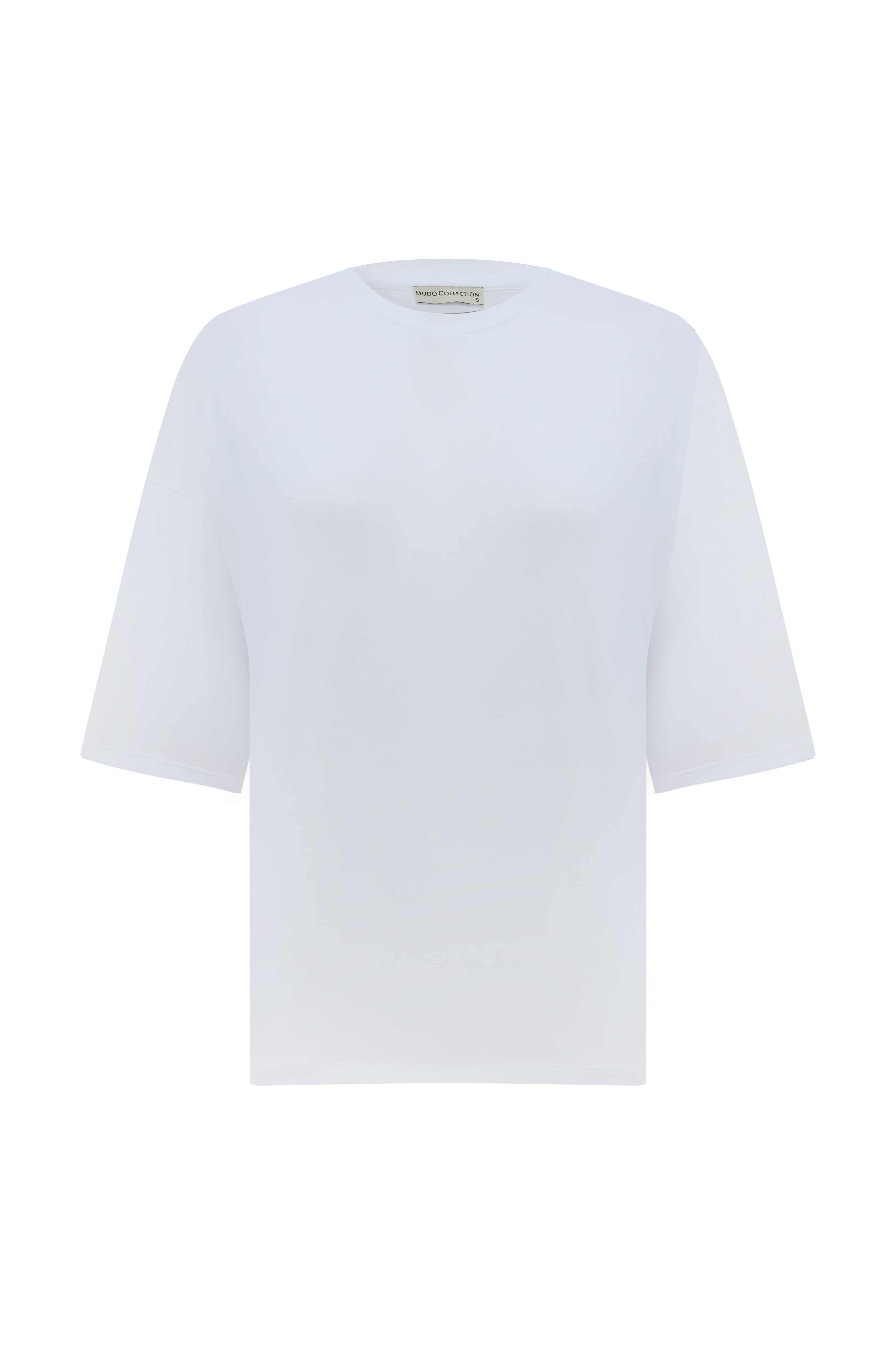 BİSİKLET YAKA LOOSE FIT T-SHIRT