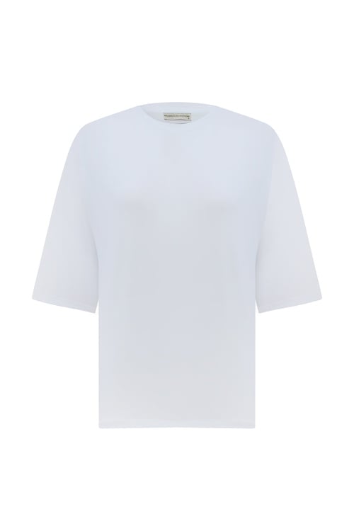  BİSİKLET YAKA LOOSE FIT T-SHIRT