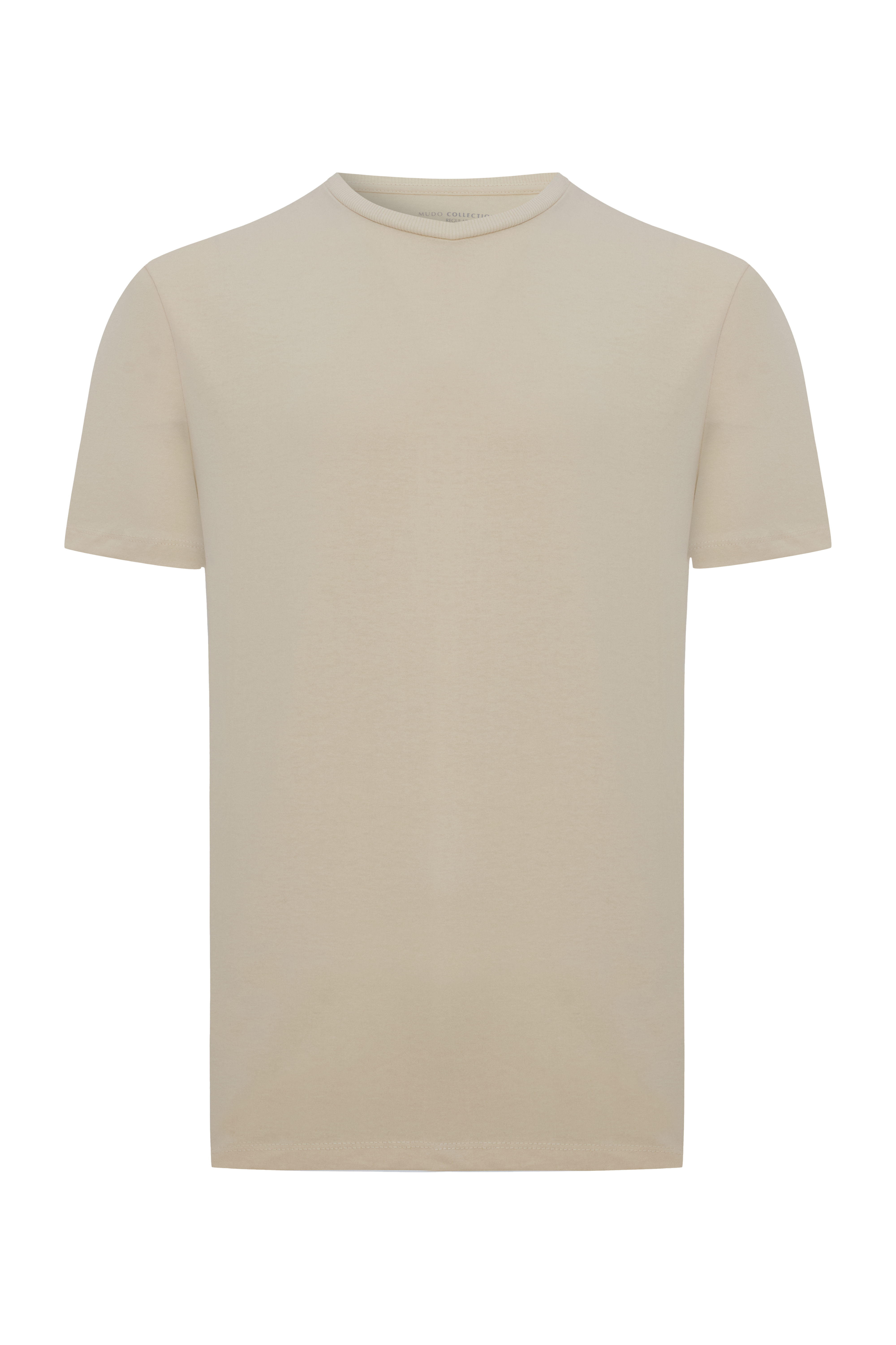 BİSİKLET YAKA KISA KOLLU T-SHIRT