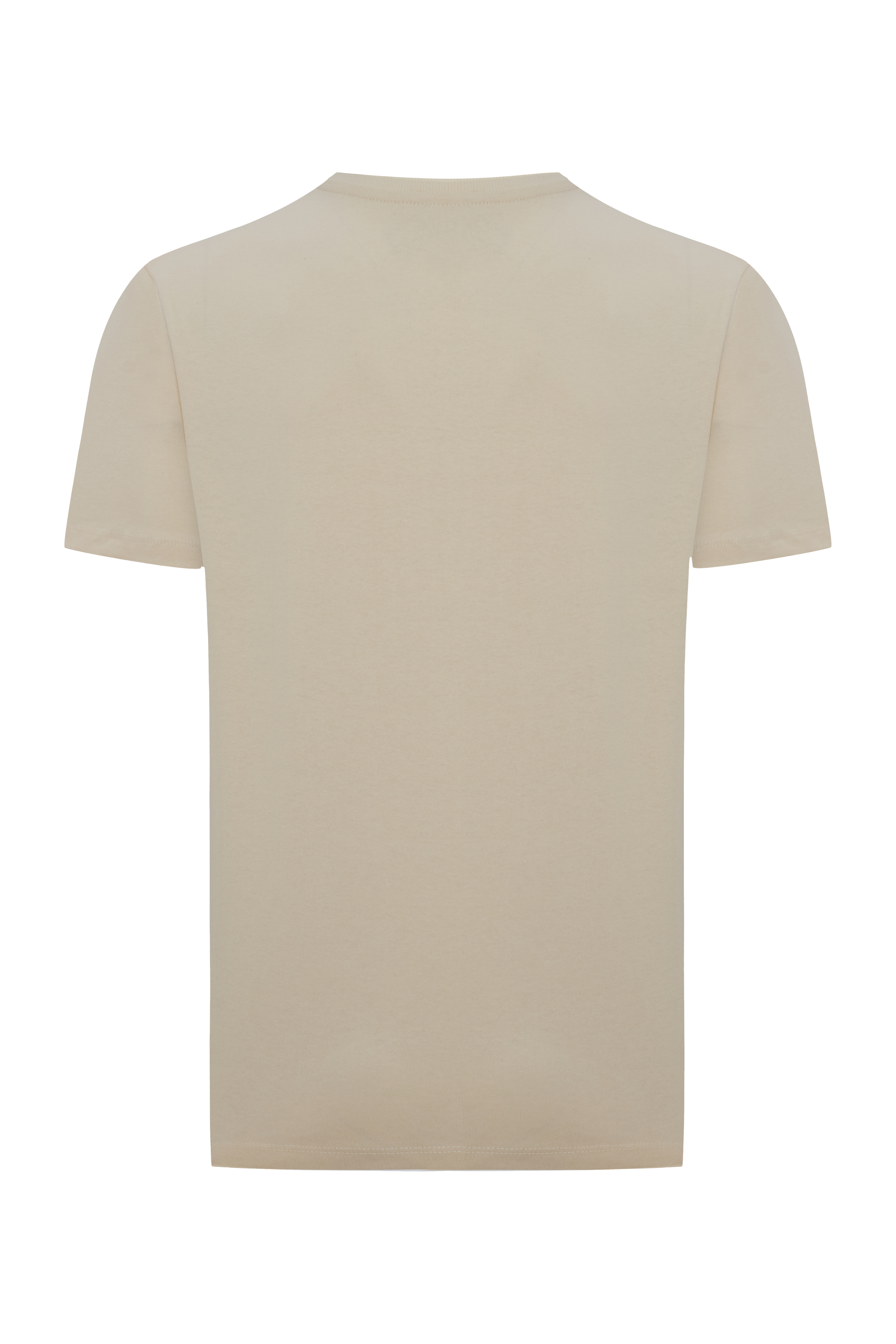 BİSİKLET YAKA KISA KOLLU T-SHIRT