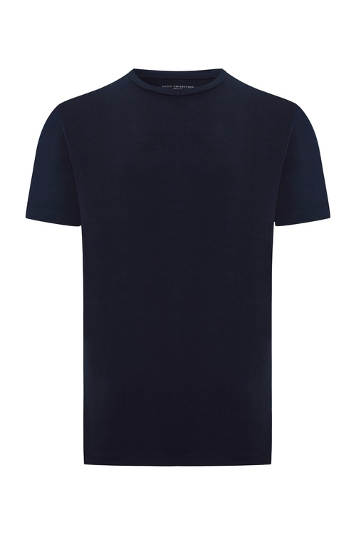  BİSİKLET YAKA KISA KOLLU T-SHIRT