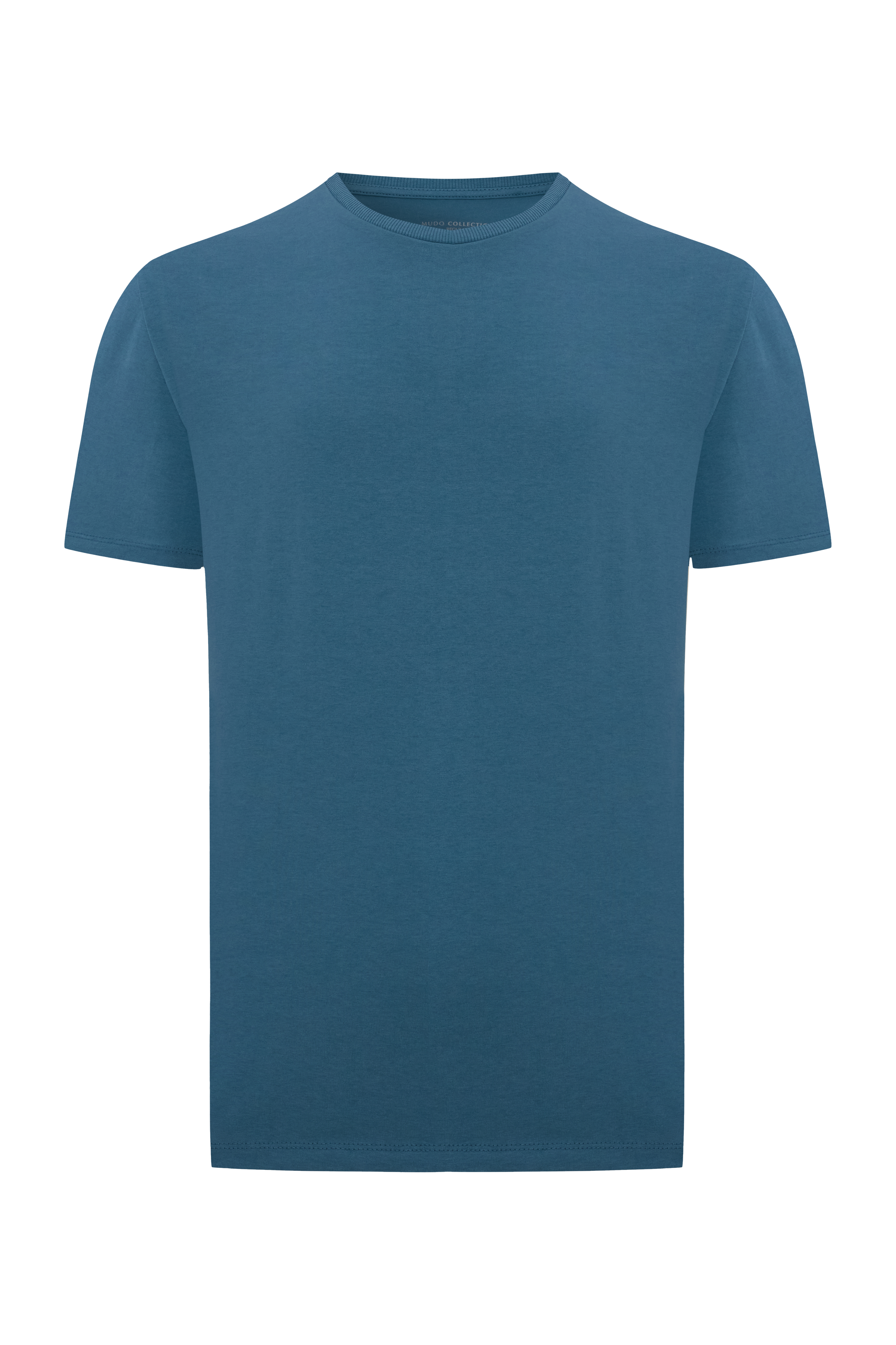 BİSİKLET YAKA KISA KOLLU T-SHIRT