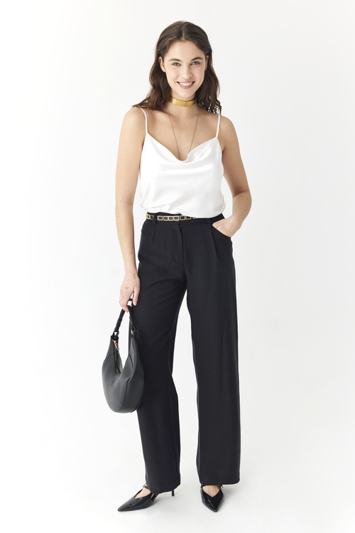  WIDE LEG DİKİŞ DETAYLI PANTOLON