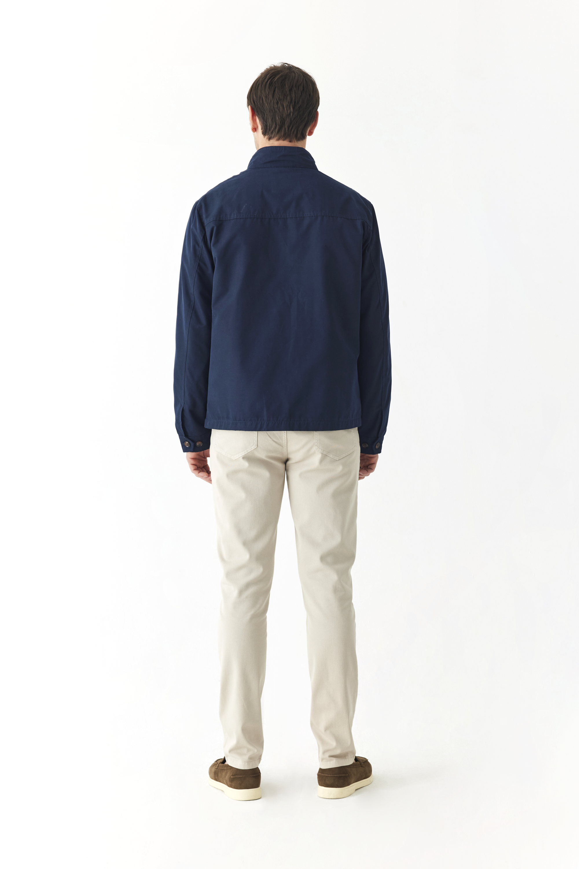 DİK YAKA FERMUARLI MONT CEKET