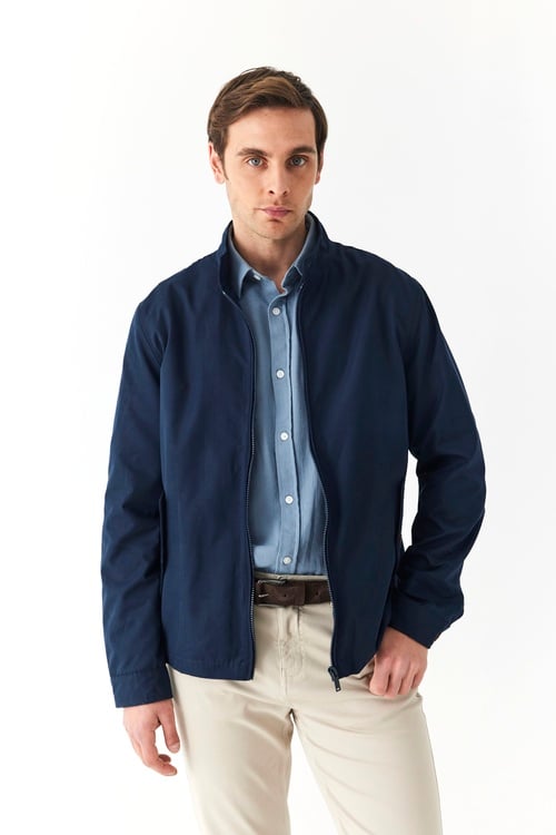  DİK YAKA FERMUARLI MONT CEKET