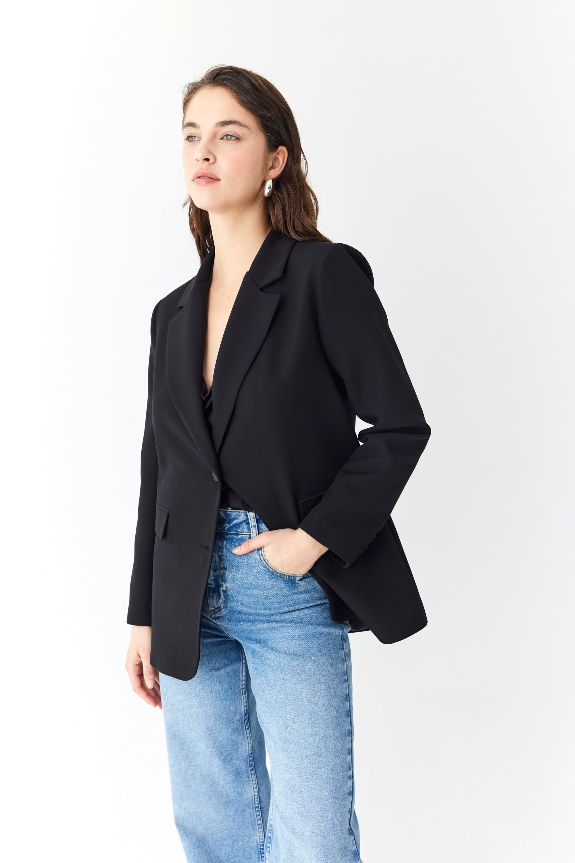 DÜĞMELİ BLAZER CEKET