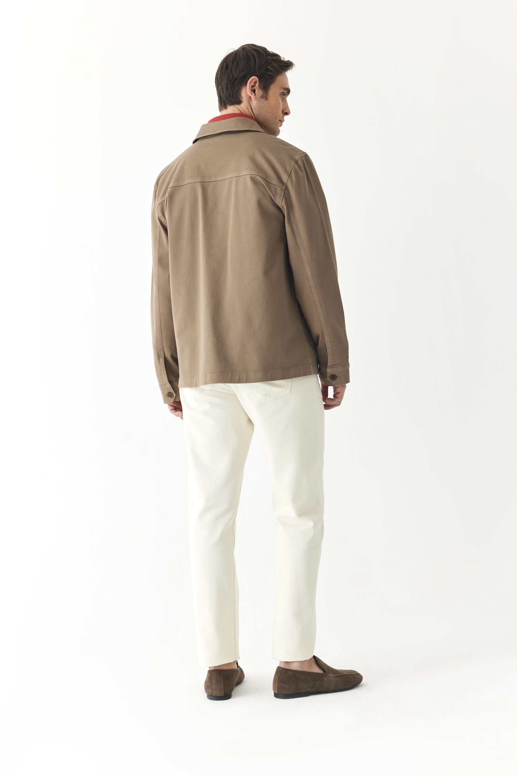 ÇOK CEPLİ DÜĞMELİ CASUAL CEKET