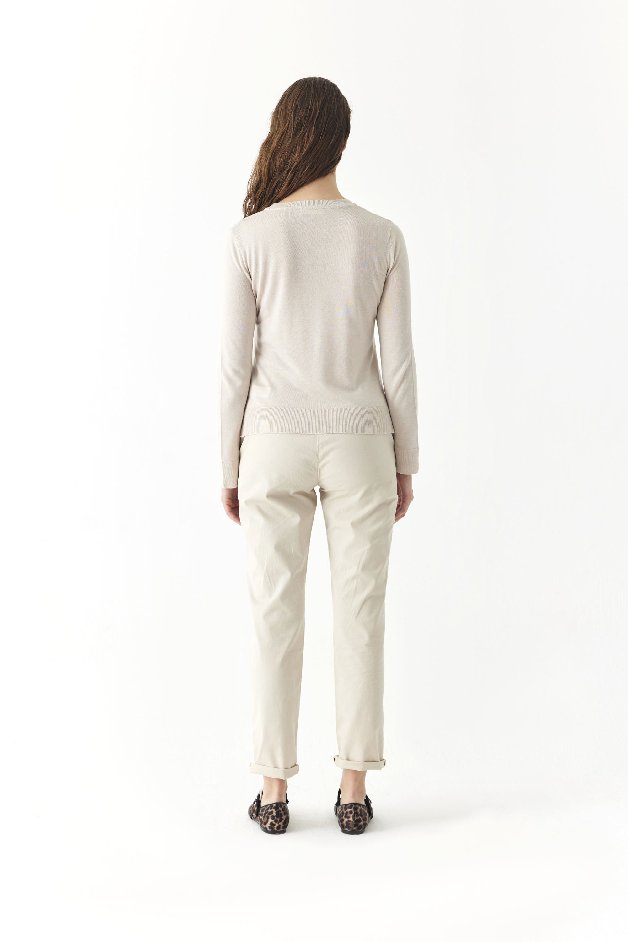 BİSİKLET YAKA TRİKO KAZAK