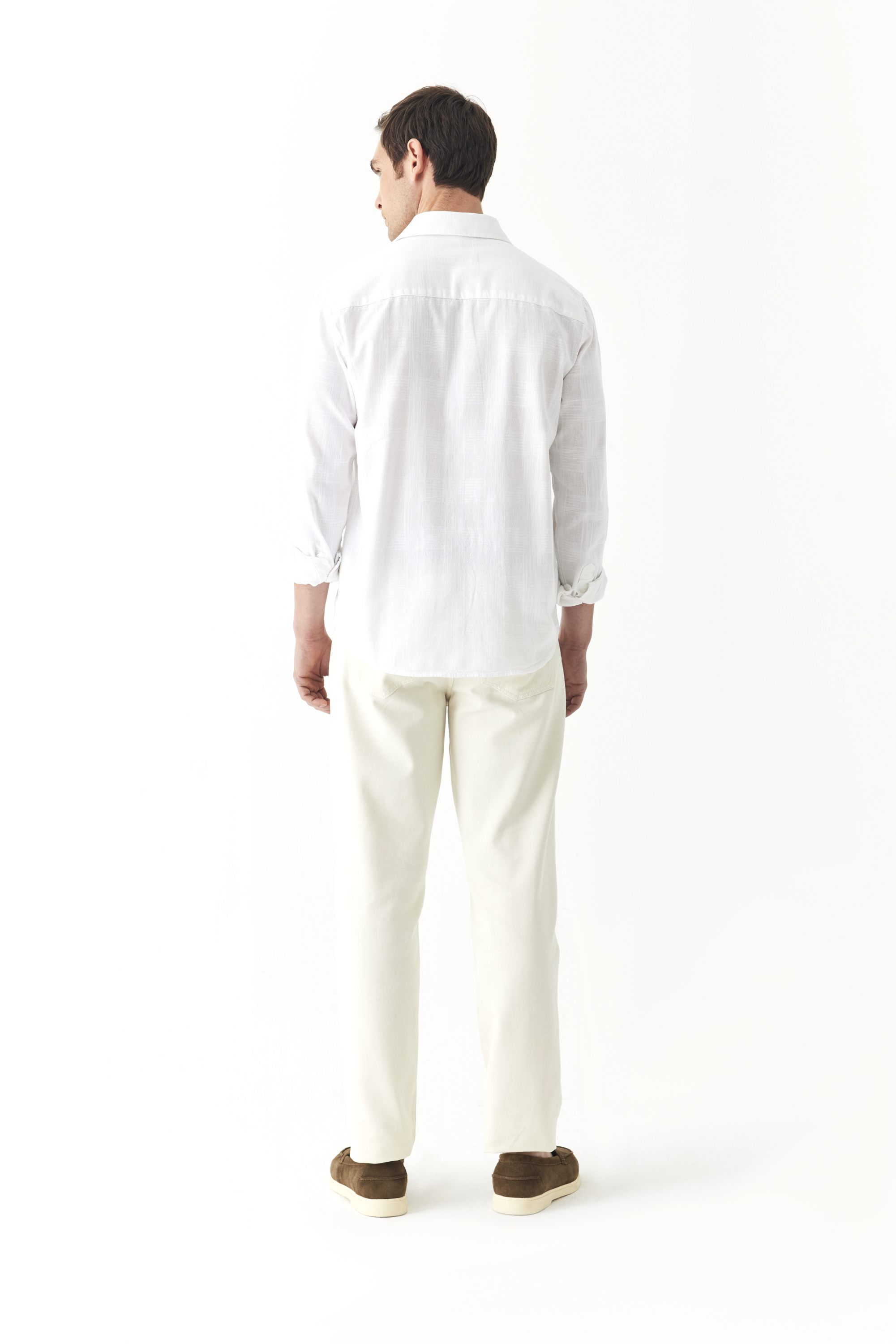 EKOSELİ REGULAR FIT UZUN KOLLU GÖMLEK