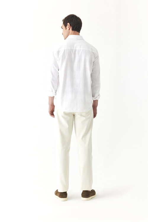  EKOSELİ REGULAR FIT UZUN KOLLU GÖMLEK