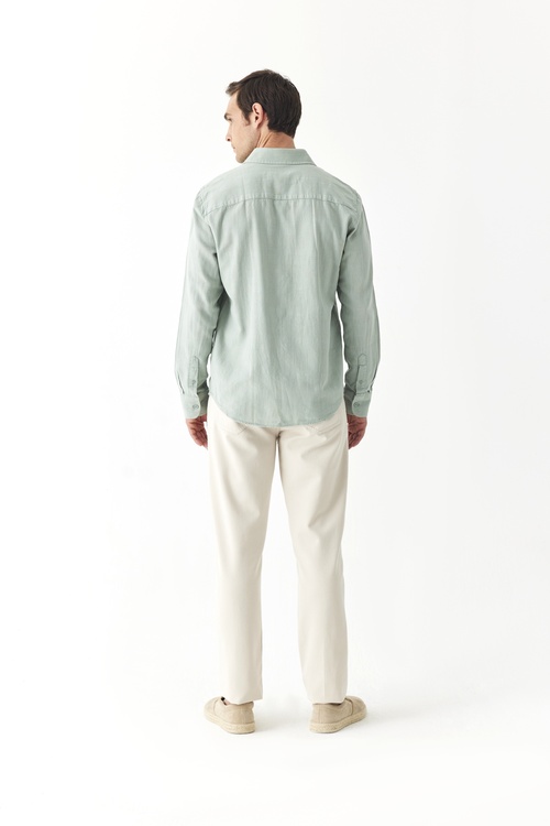  EKOSELİ REGULAR FIT UZUN KOLLU GÖMLEK