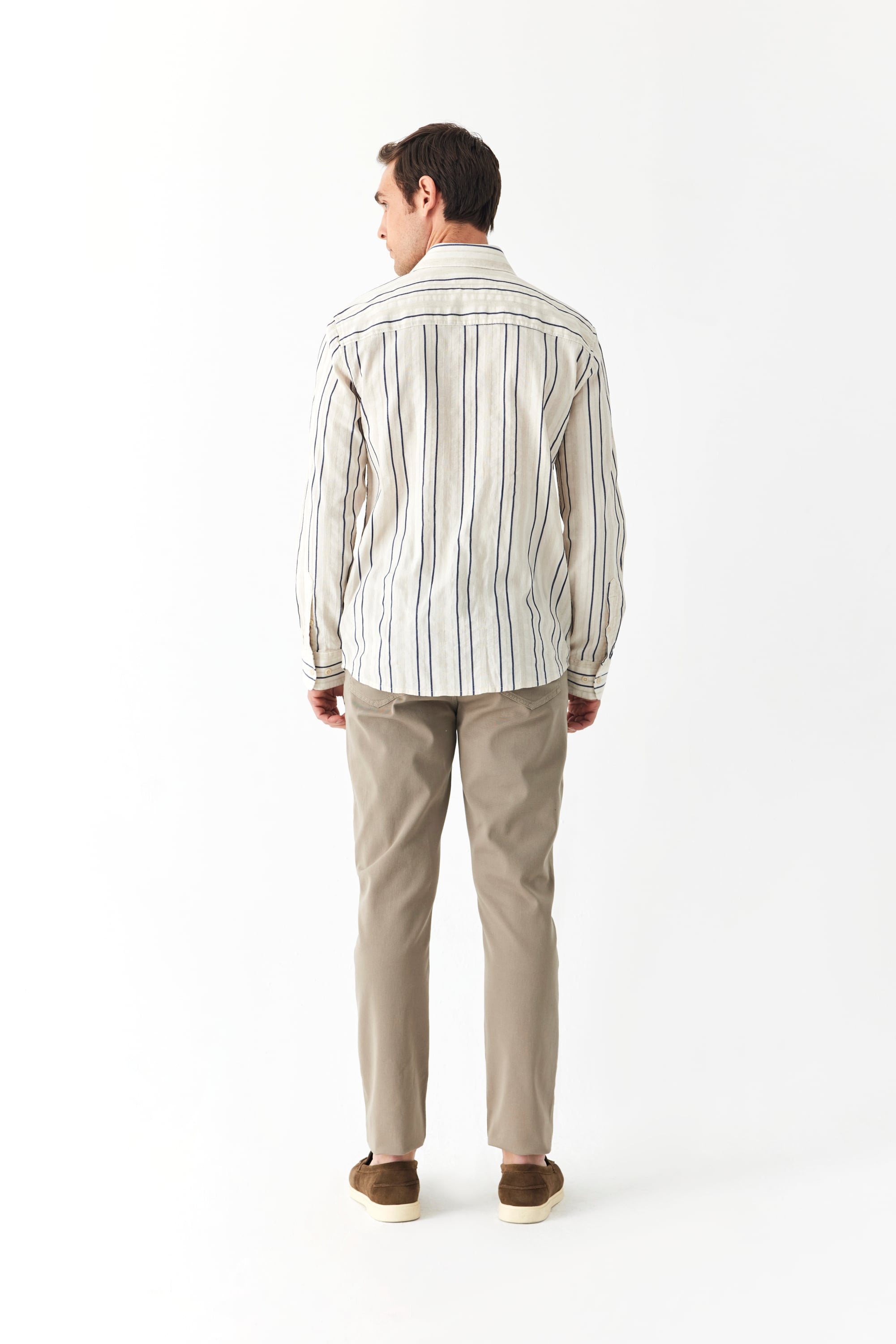 SLIM STRAIGHT FIT PANTOLON