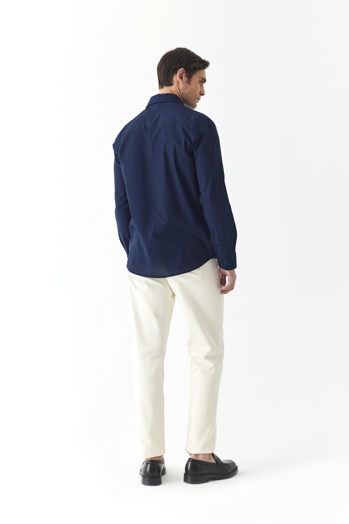  REGULAR FIT UZUN KOLLU GÖMLEK