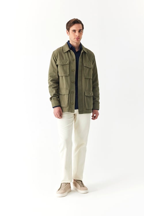  ÇOK CEPLİ CASUAL CEKET