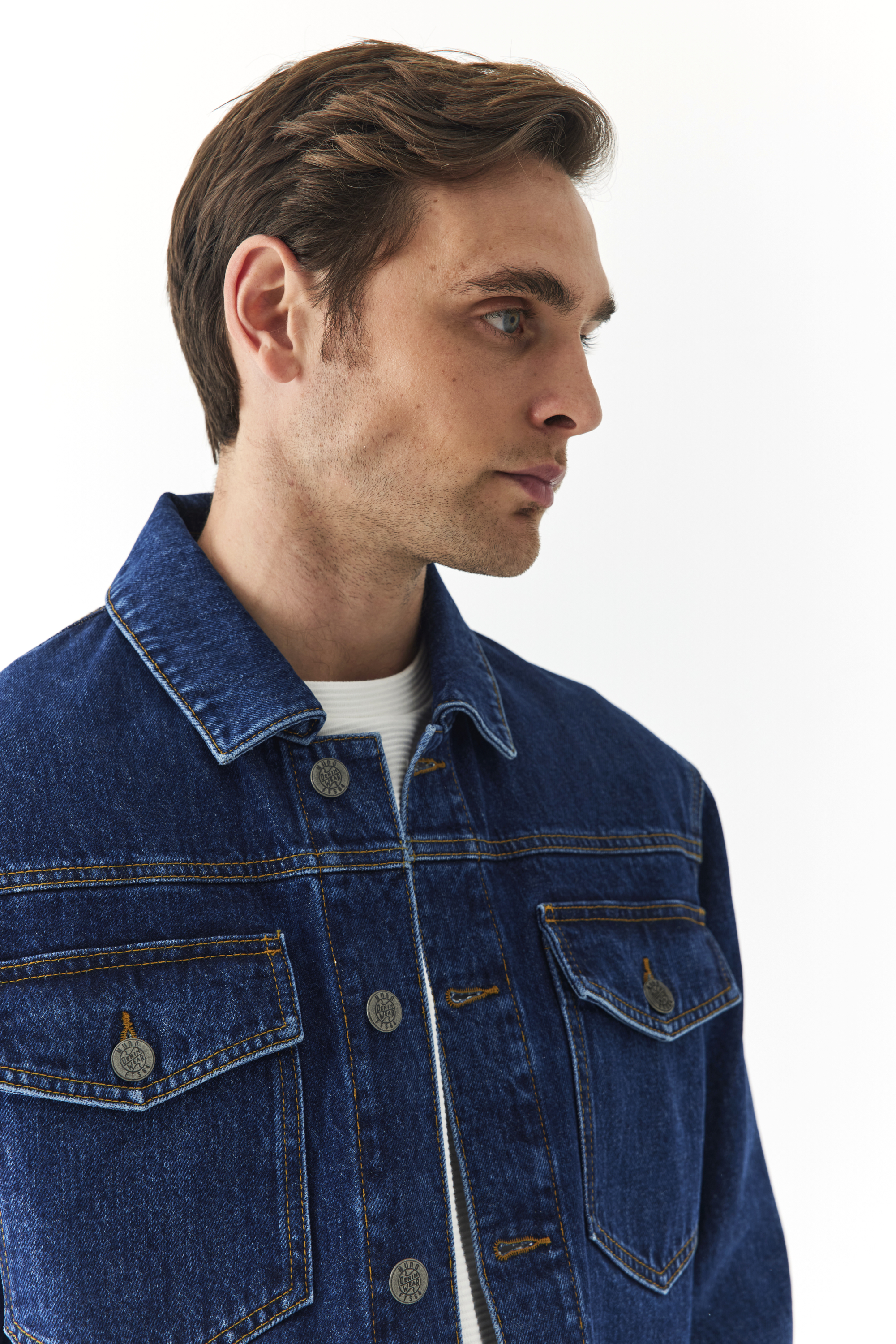 ÇOK CEPLİ JEAN CEKET