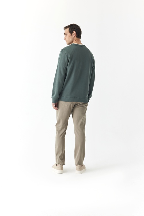  BİSİKLET YAKA SWEATSHIRT