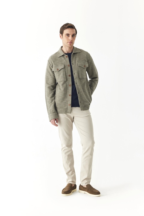  ÇOK CEPLİ ÖRME CEKET