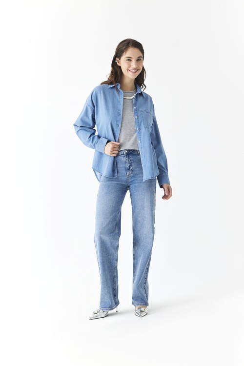  REGULAR FIT PAMUKLU GÖMLEK